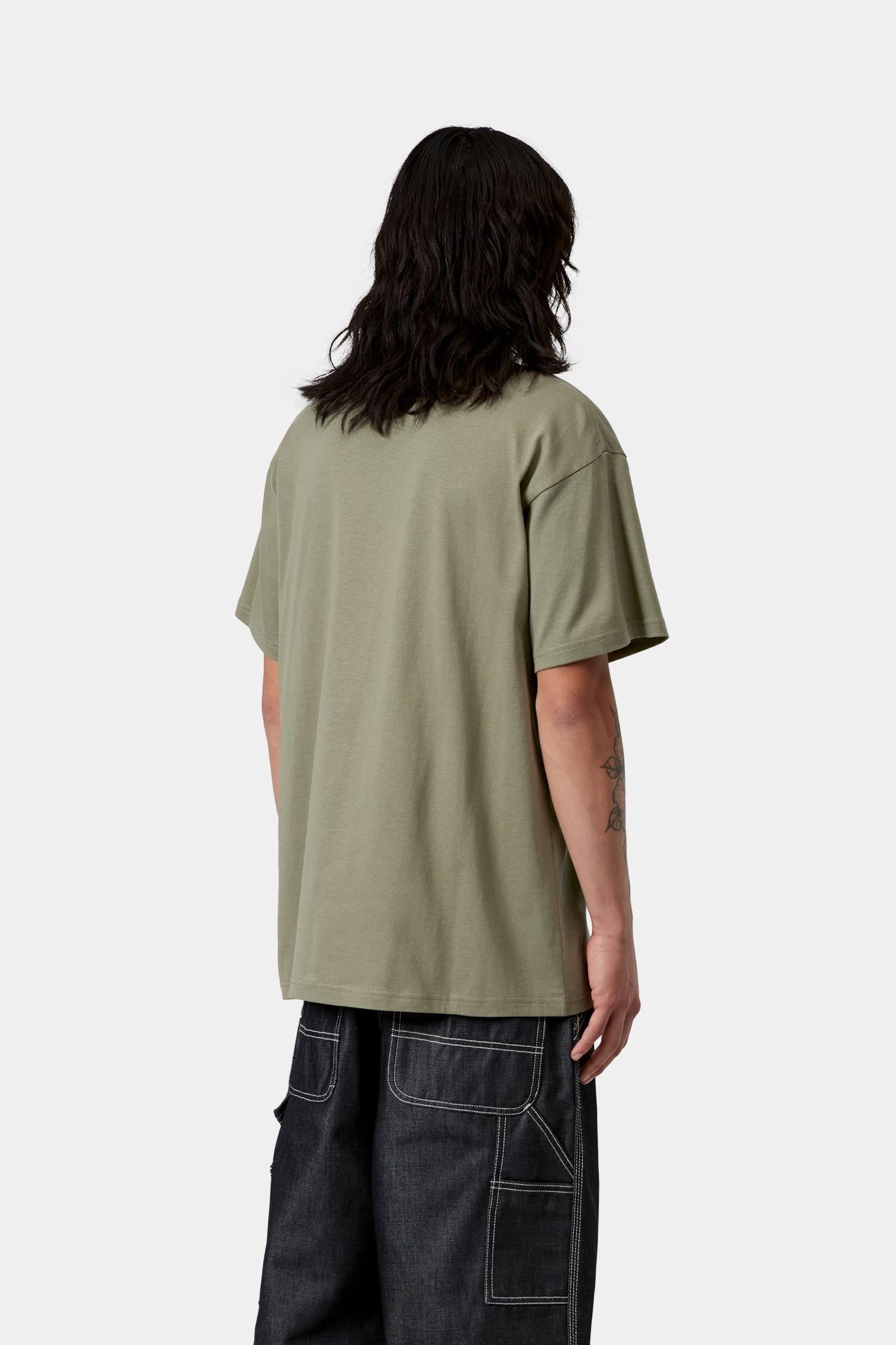 Barbwire C T-Shirt Dollar Green