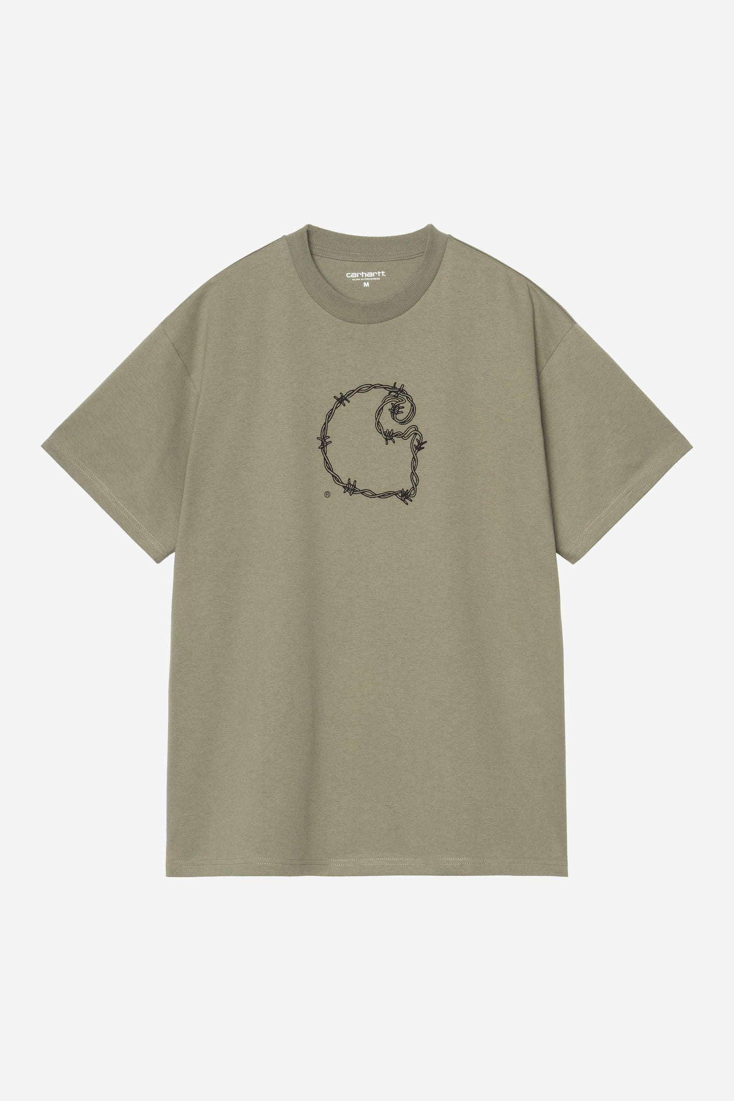 Barbwire C T-Shirt Dollar Green