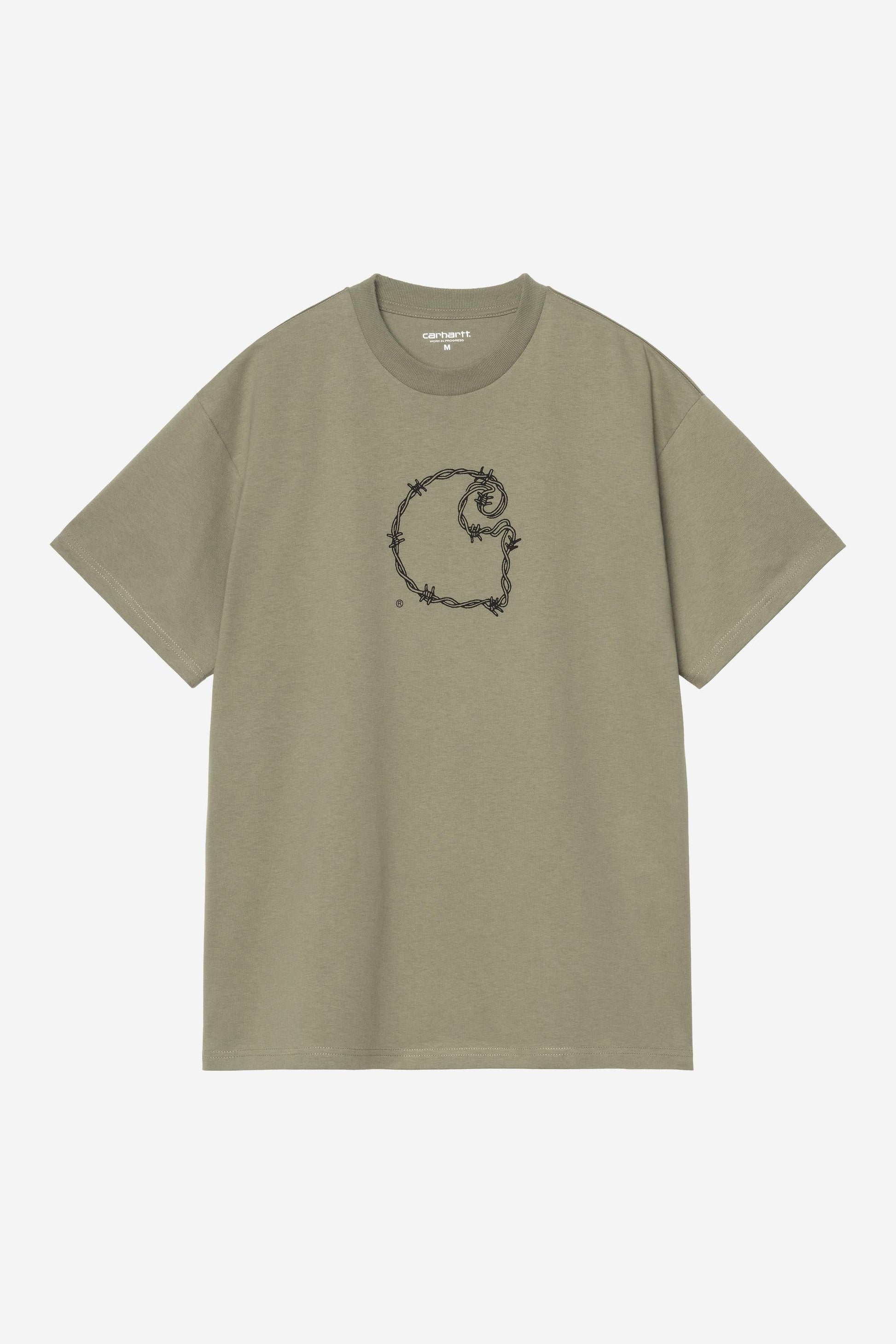Barbwire C T-Shirt Dollar Green