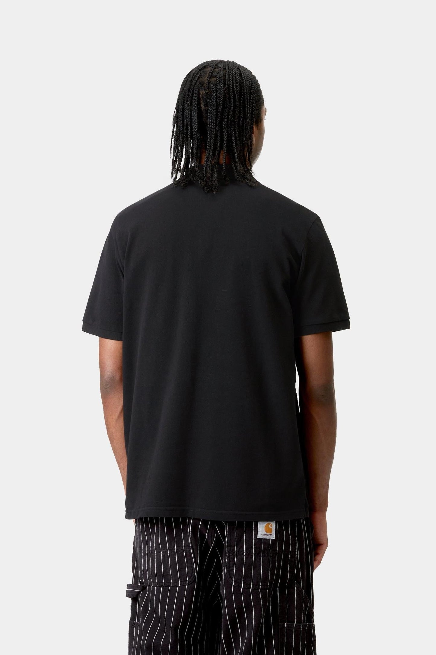 Chase Pique Polo Black