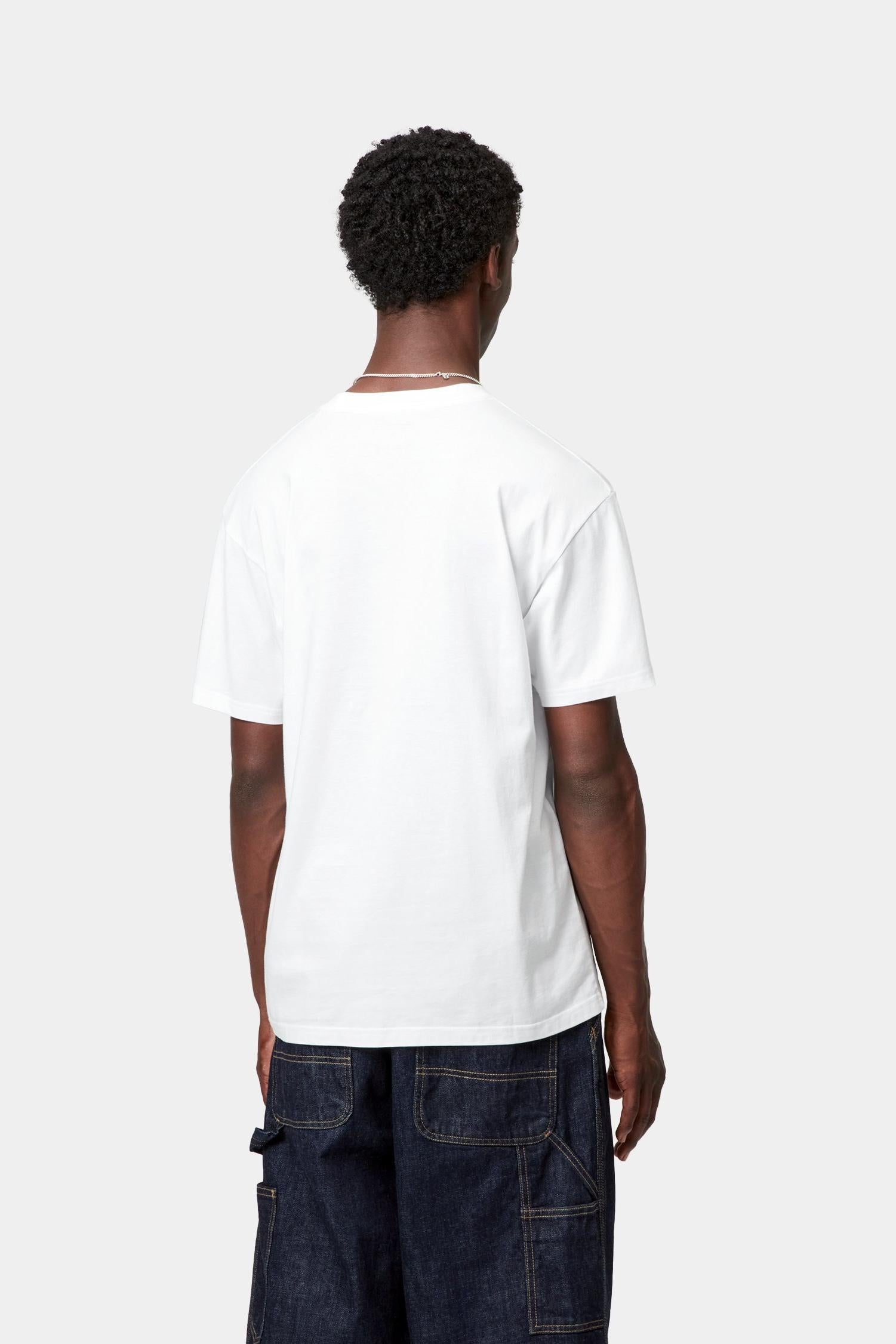 Pocket Heart T-Shirt White / Red