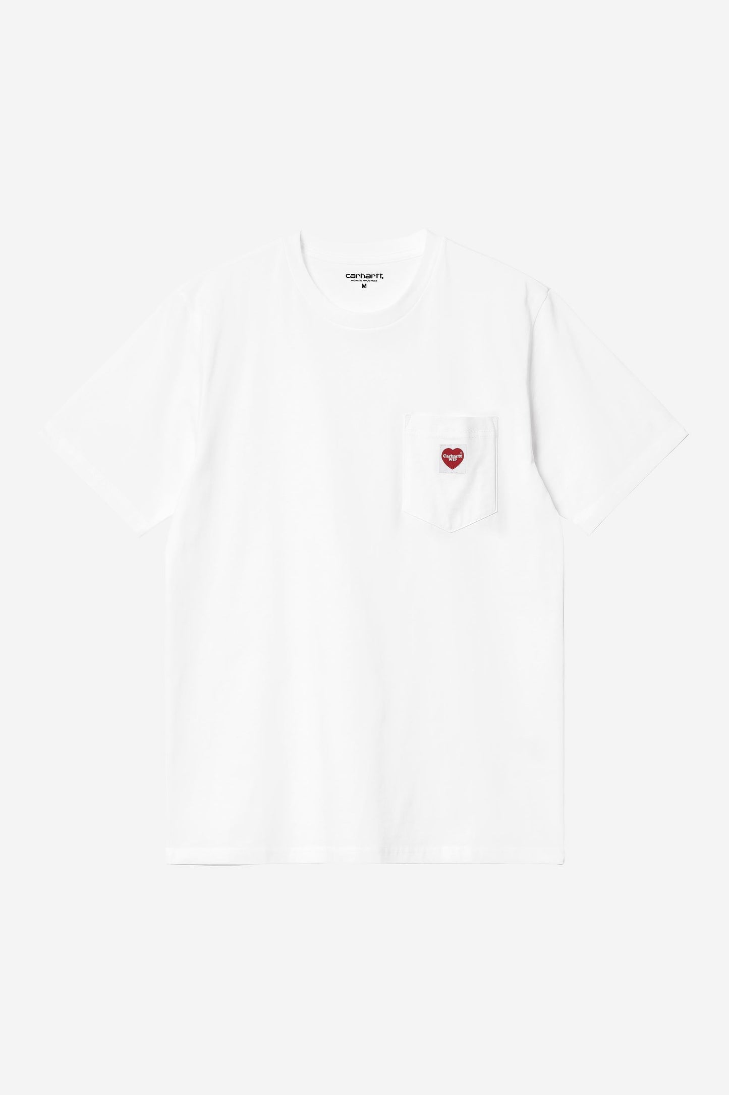 Pocket Heart T-Shirt White / Red