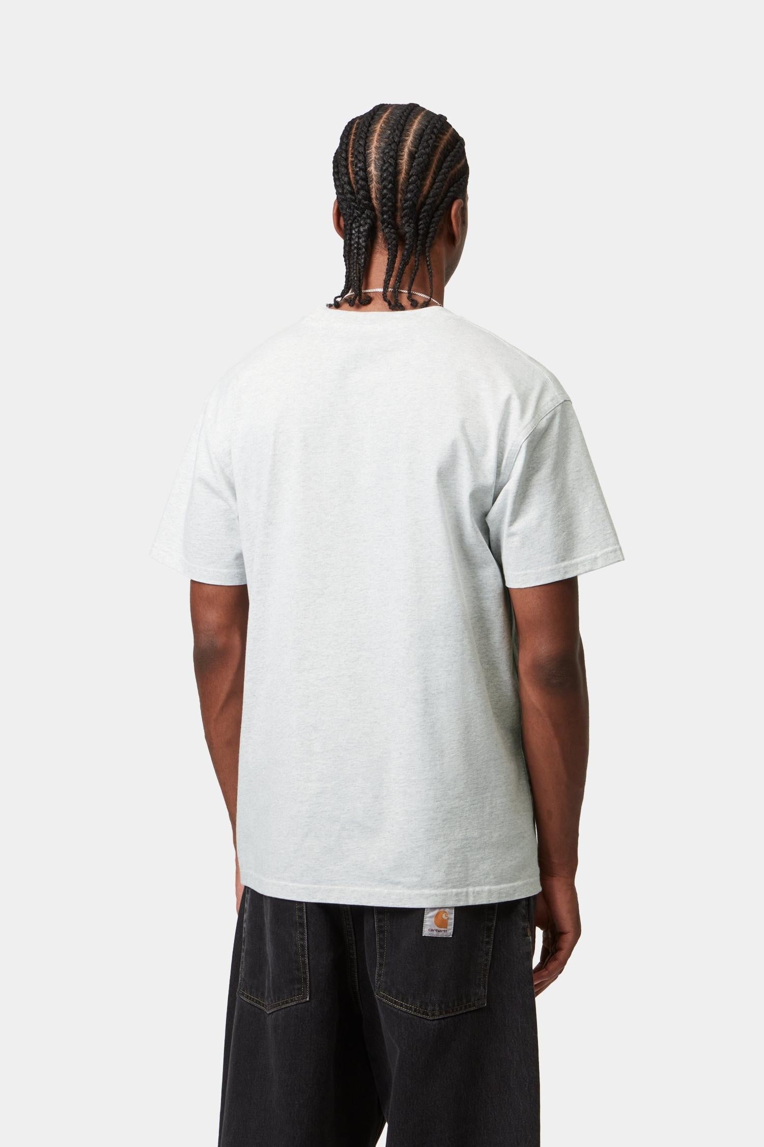 American Script T-Shirt Ash Heather