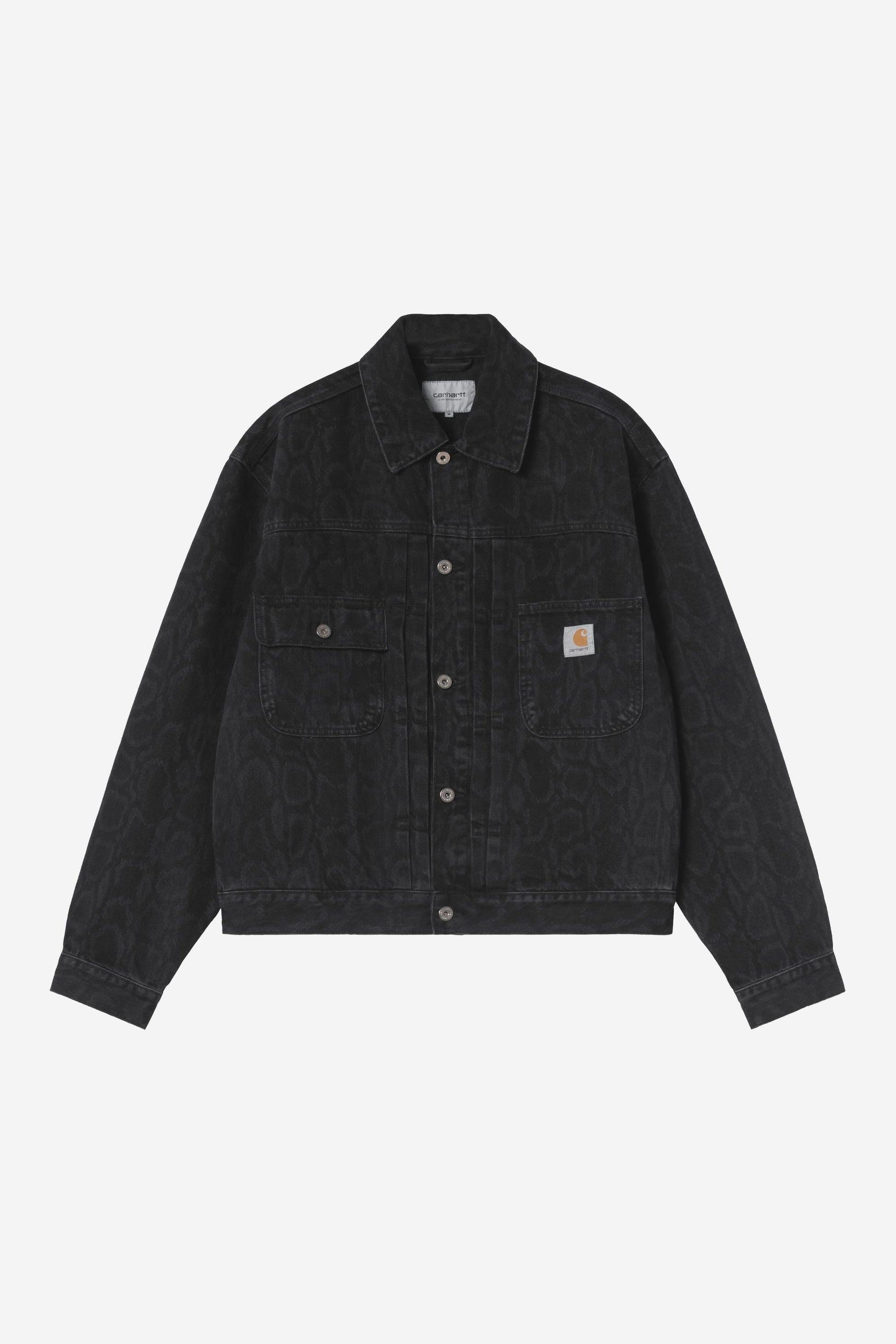 Belmar Jacket Black Snake Camo (Heavy Stone Wash)