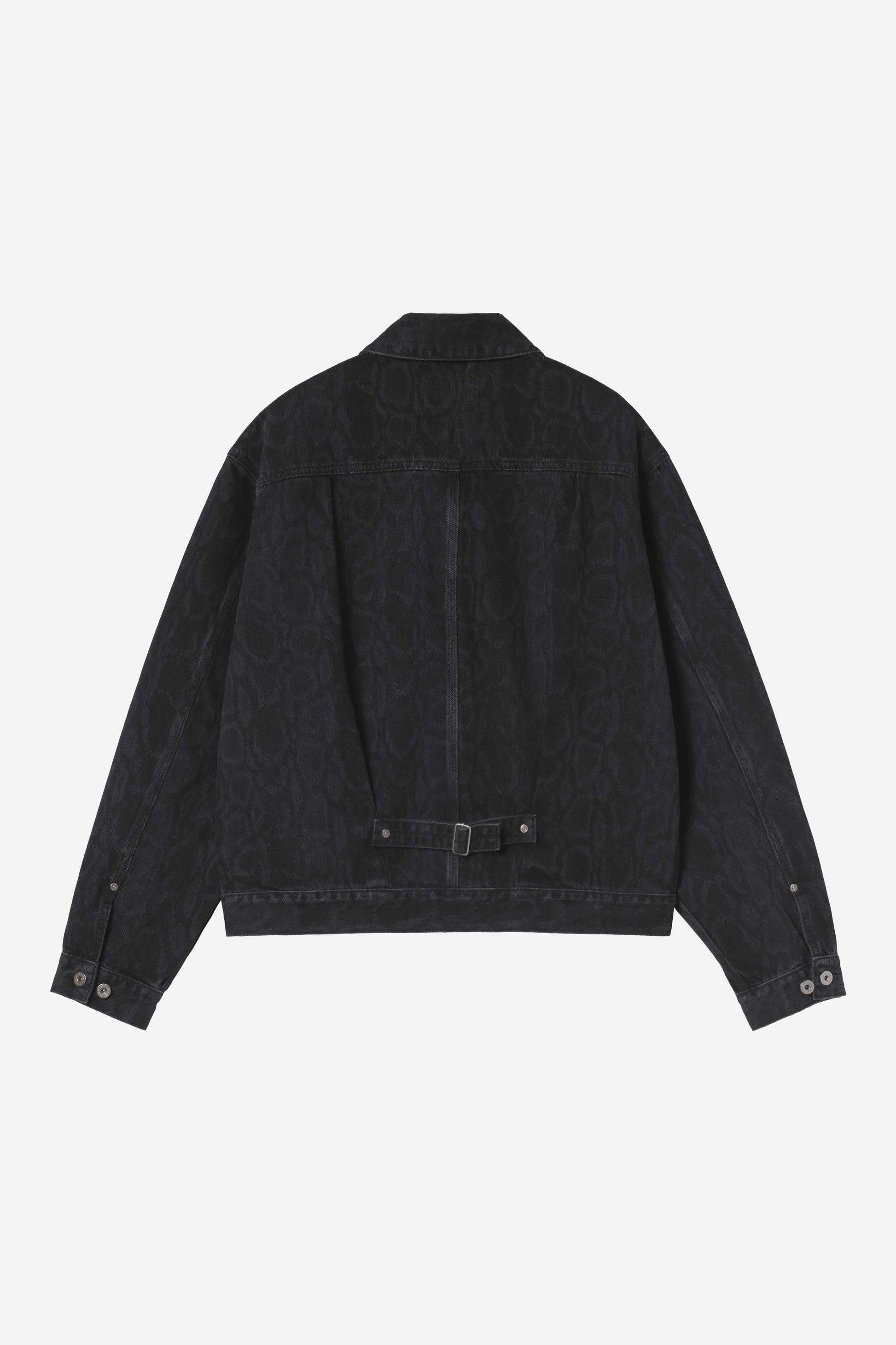 Belmar Jacket Black Snake Camo (Heavy Stone Wash)