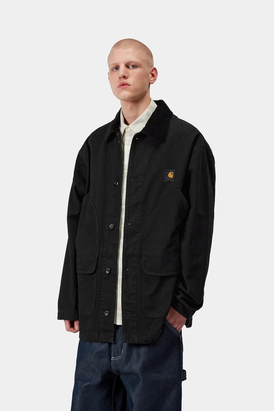 Prescott Coat Black / Black (Garment Dyed)