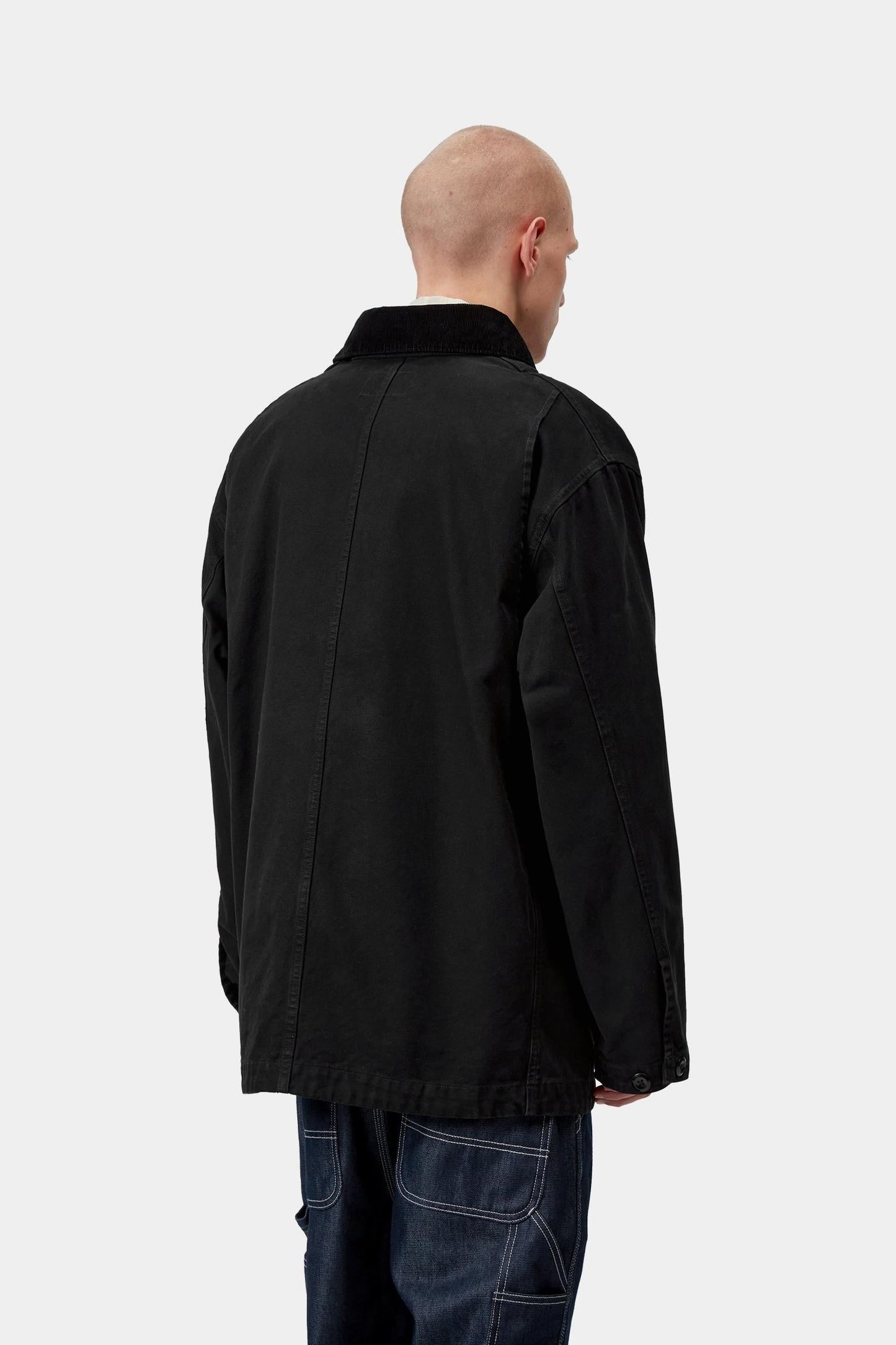 Prescott Coat Black / Black (Garment Dyed)