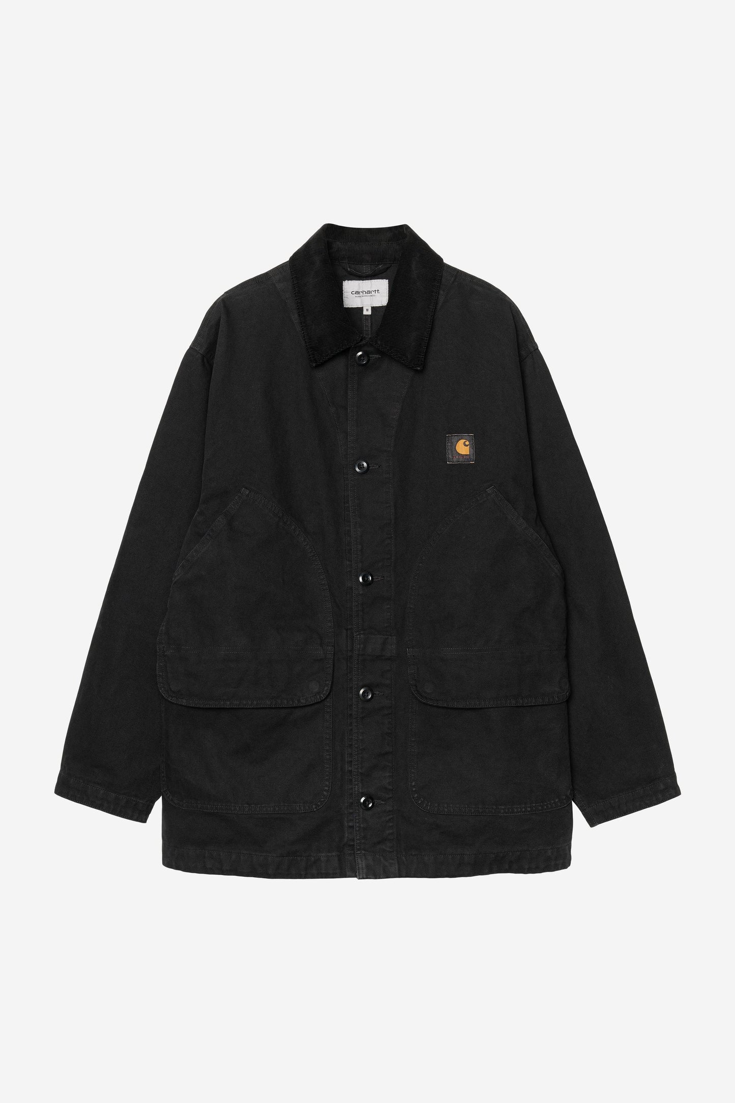 Prescott Coat Black / Black (Garment Dyed)
