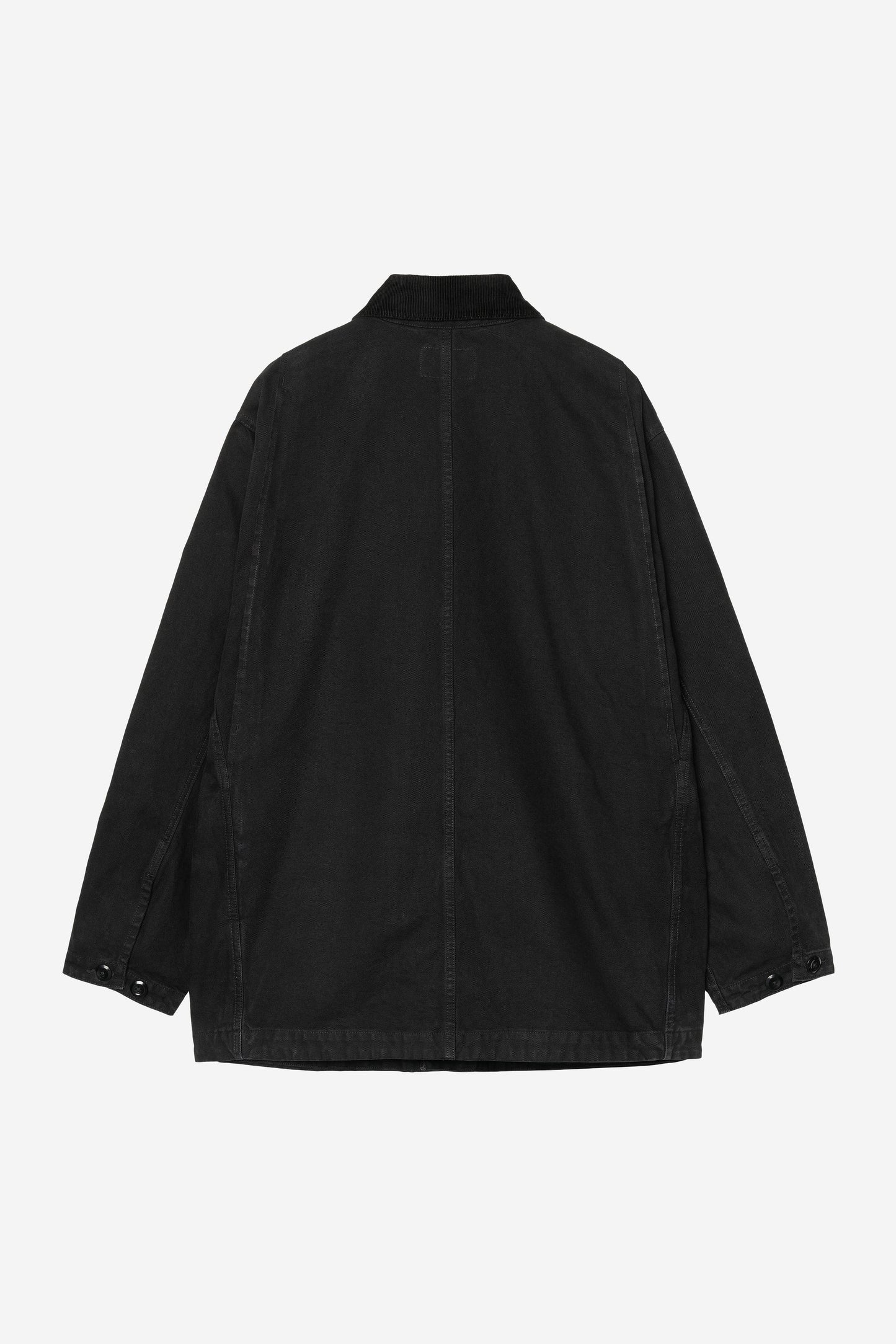 Prescott Coat Black / Black (Garment Dyed)