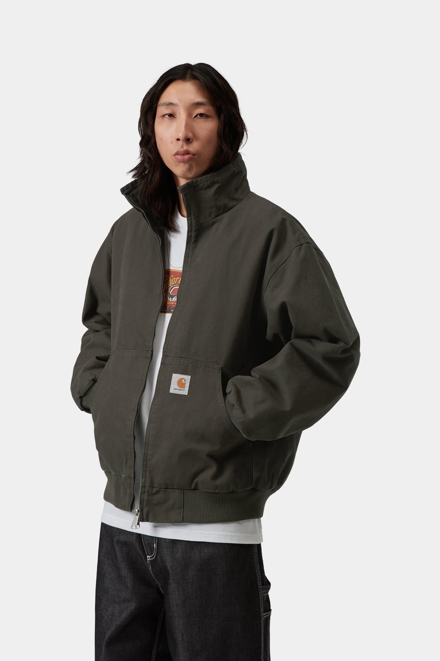 Ravon Jacket Oxide Green (Heavy Stone Wash)