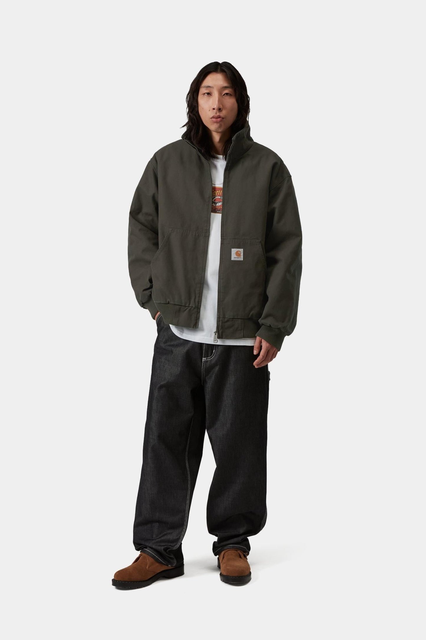 Ravon Jacket Oxide Green (Heavy Stone Wash)
