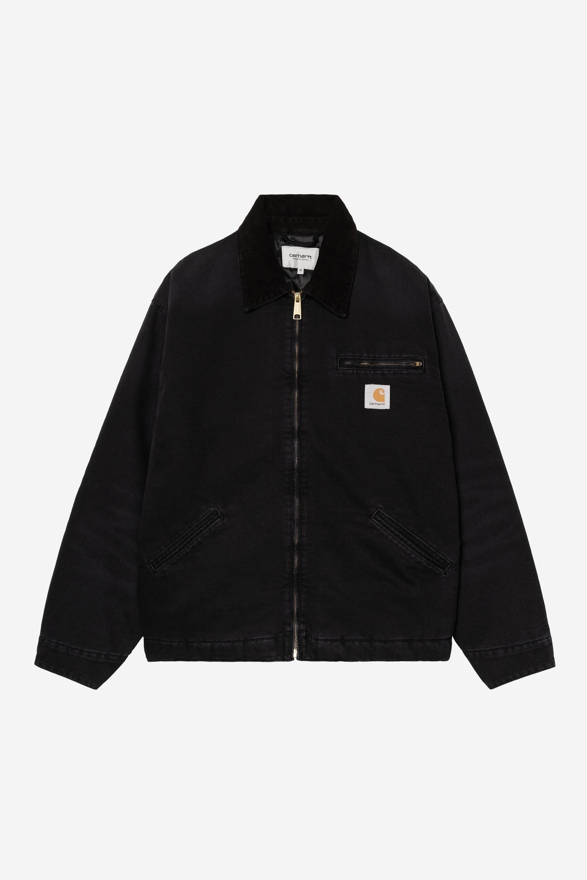 OG Detroit Jacket (Winter) Black / Black (Stone Canvas)