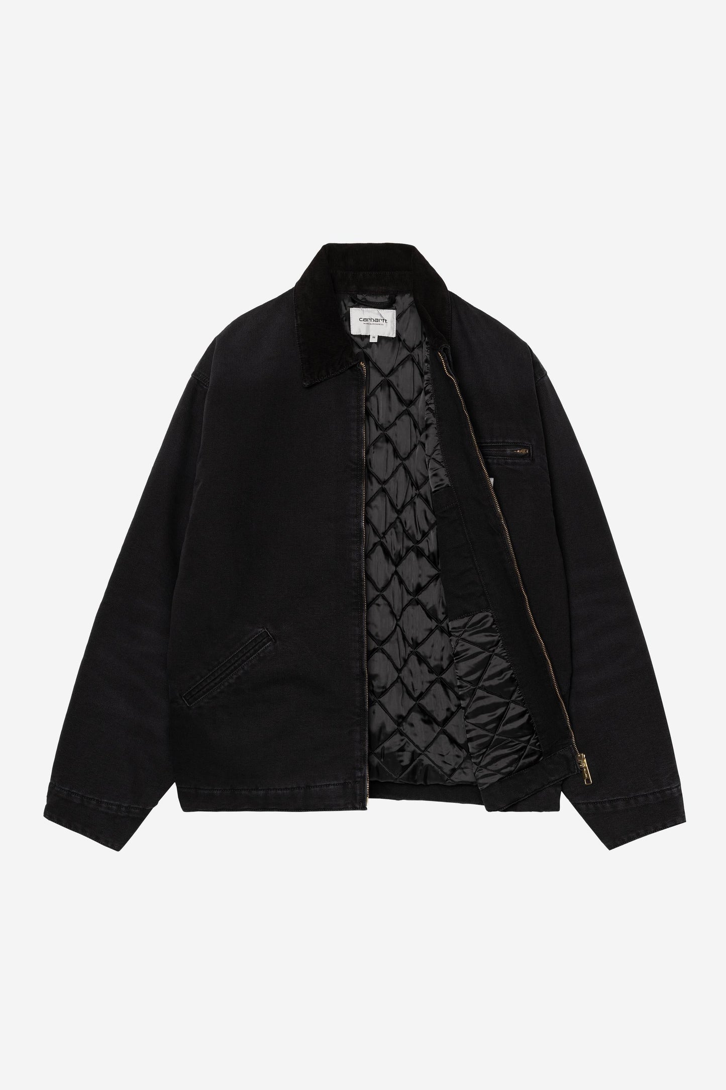 OG Detroit Jacket (Winter) Black / Black (Stone Canvas)