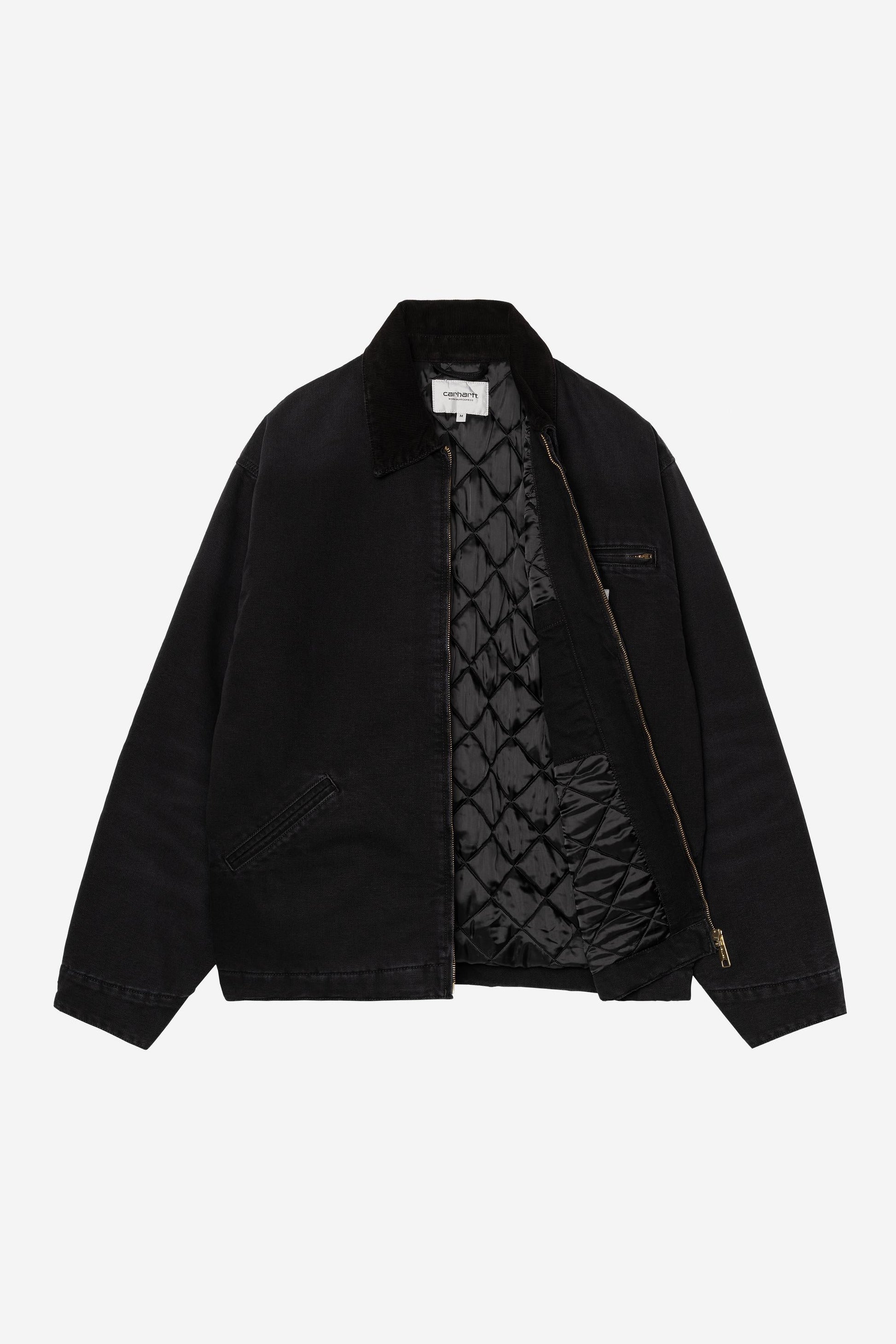 OG Detroit Jacket (Winter) Black / Black (Stone Canvas)