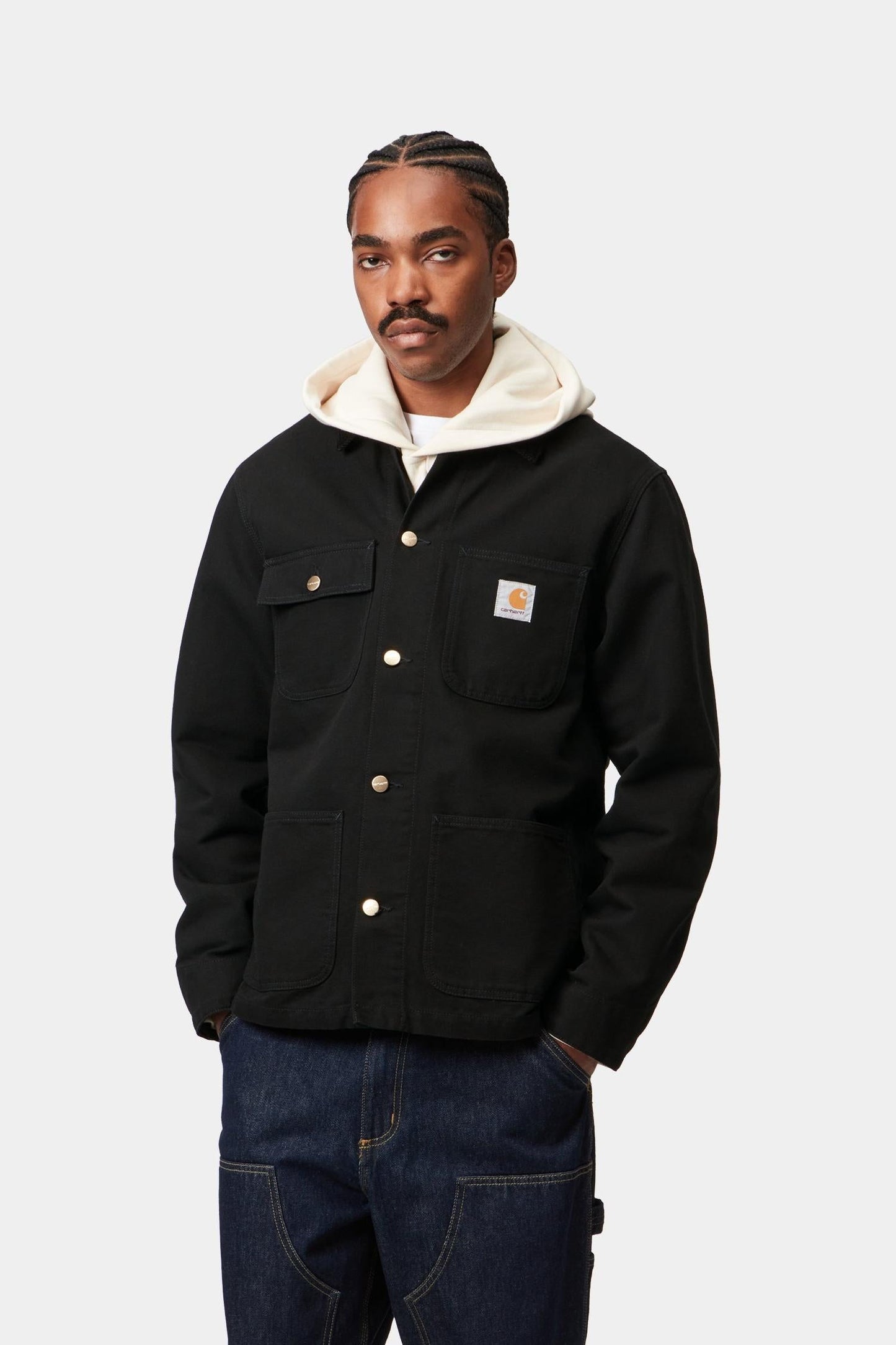 Michigan Chore Coat (Spring) Black (Rinsed)