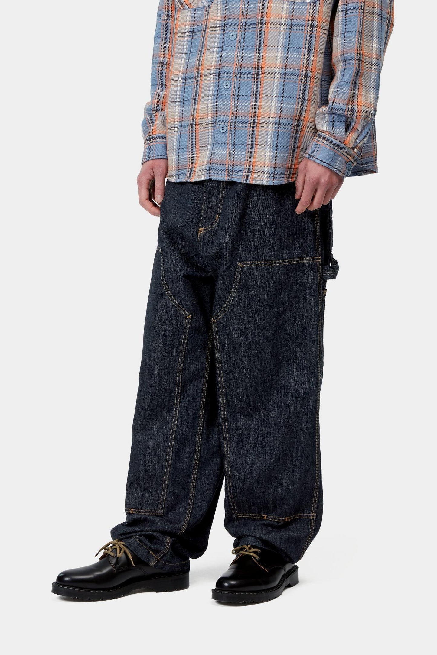 OG Double Knee Pant Blue (Rinsed)