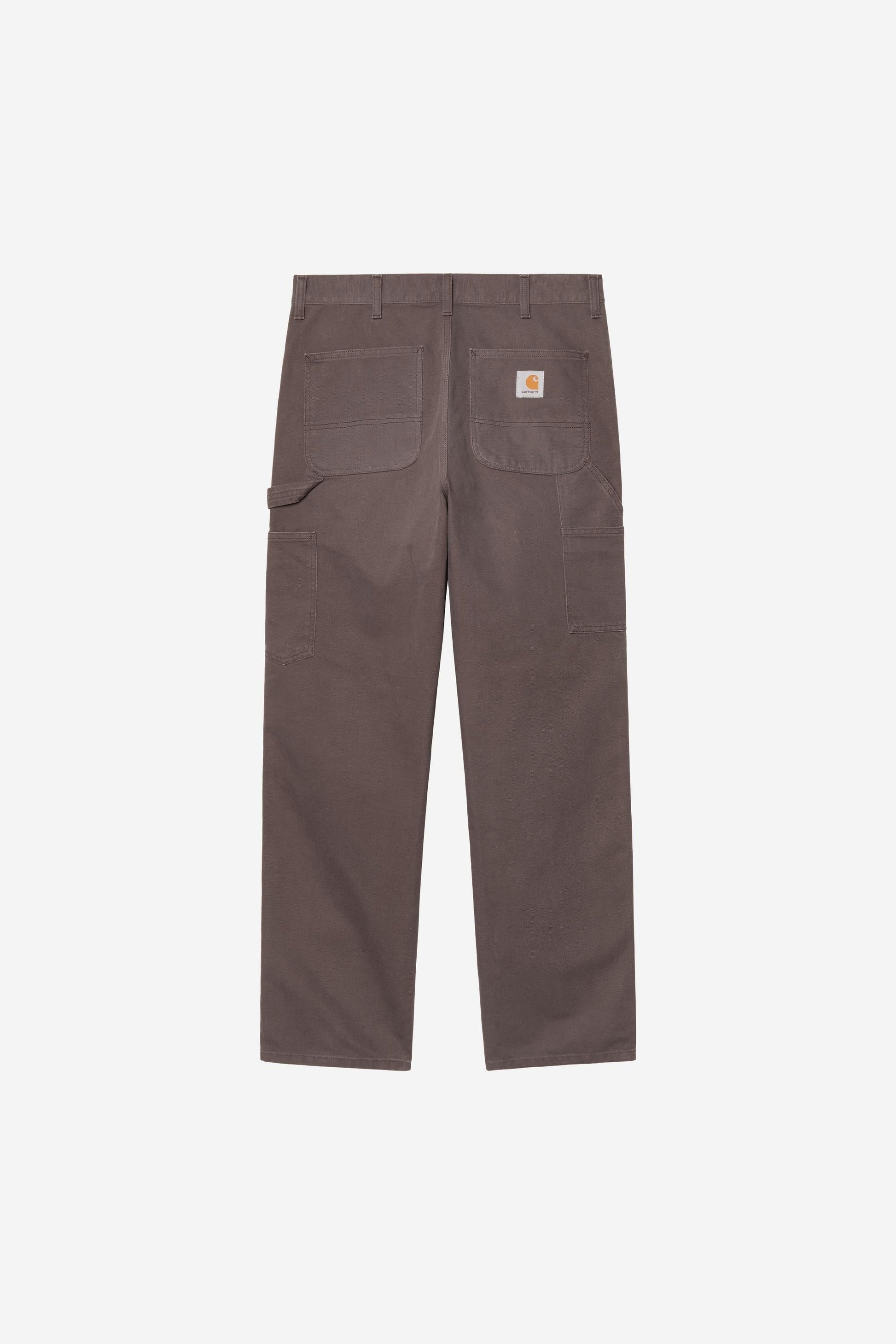 Single Knee Pant - Stone Canvas Shale