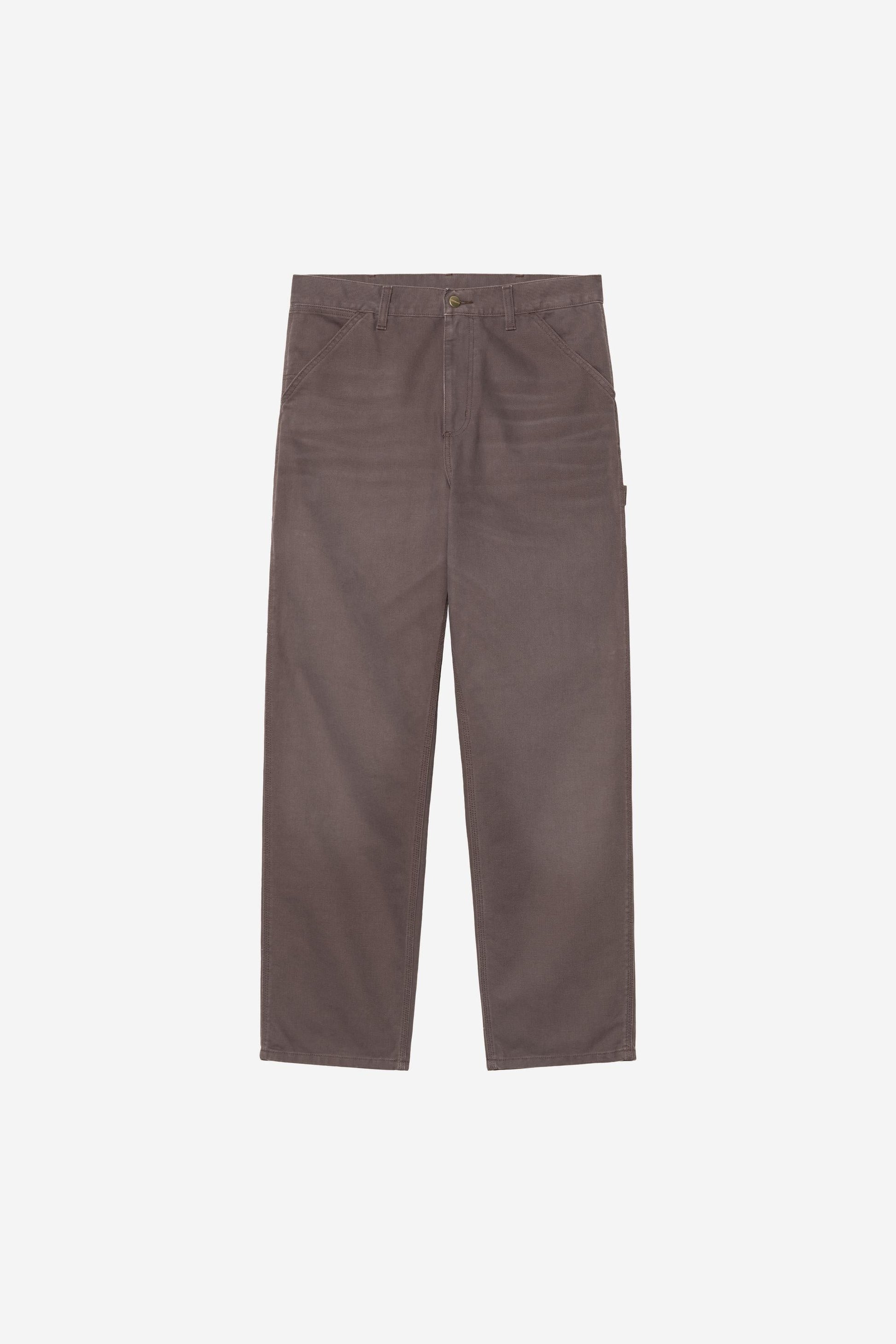 Single Knee Pant - Stone Canvas Shale