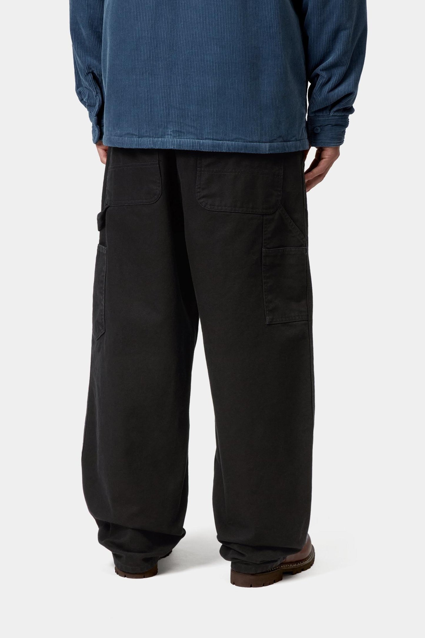 OG Single Knee Pant Black (Stone Washed)