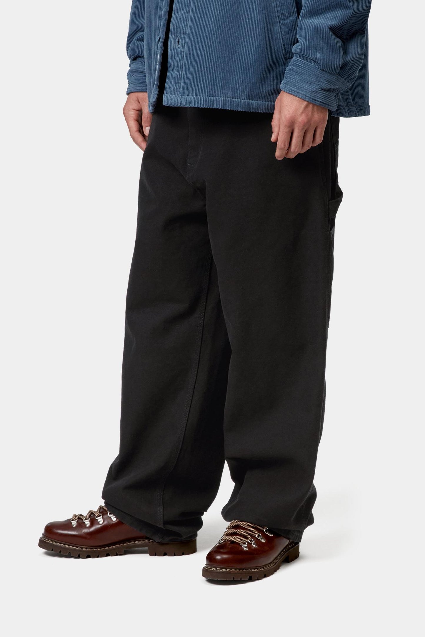 OG Single Knee Pant Black (Stone Washed)