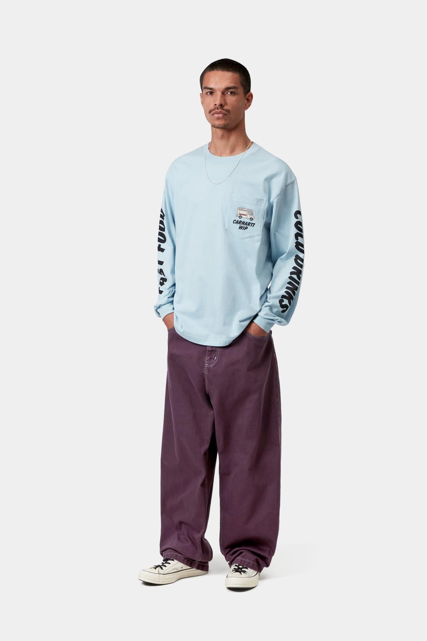 Brandon Pant - Twill Cozy Purple (Stone Dyed)