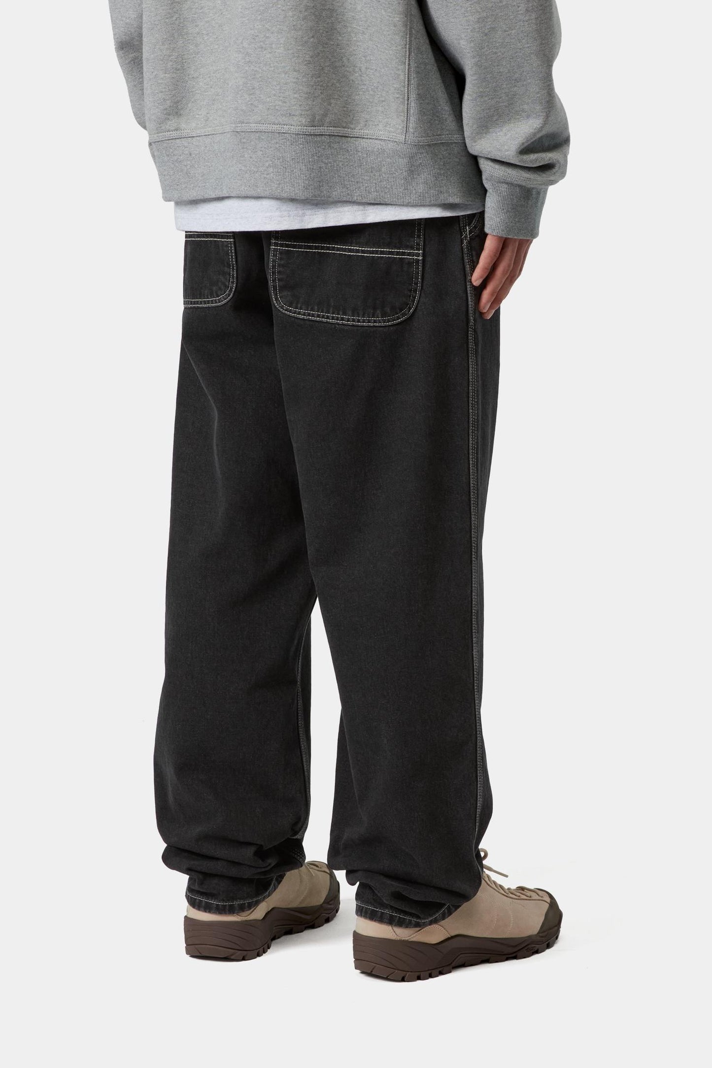 Simple Pant - Denim Black (Stone Washed)