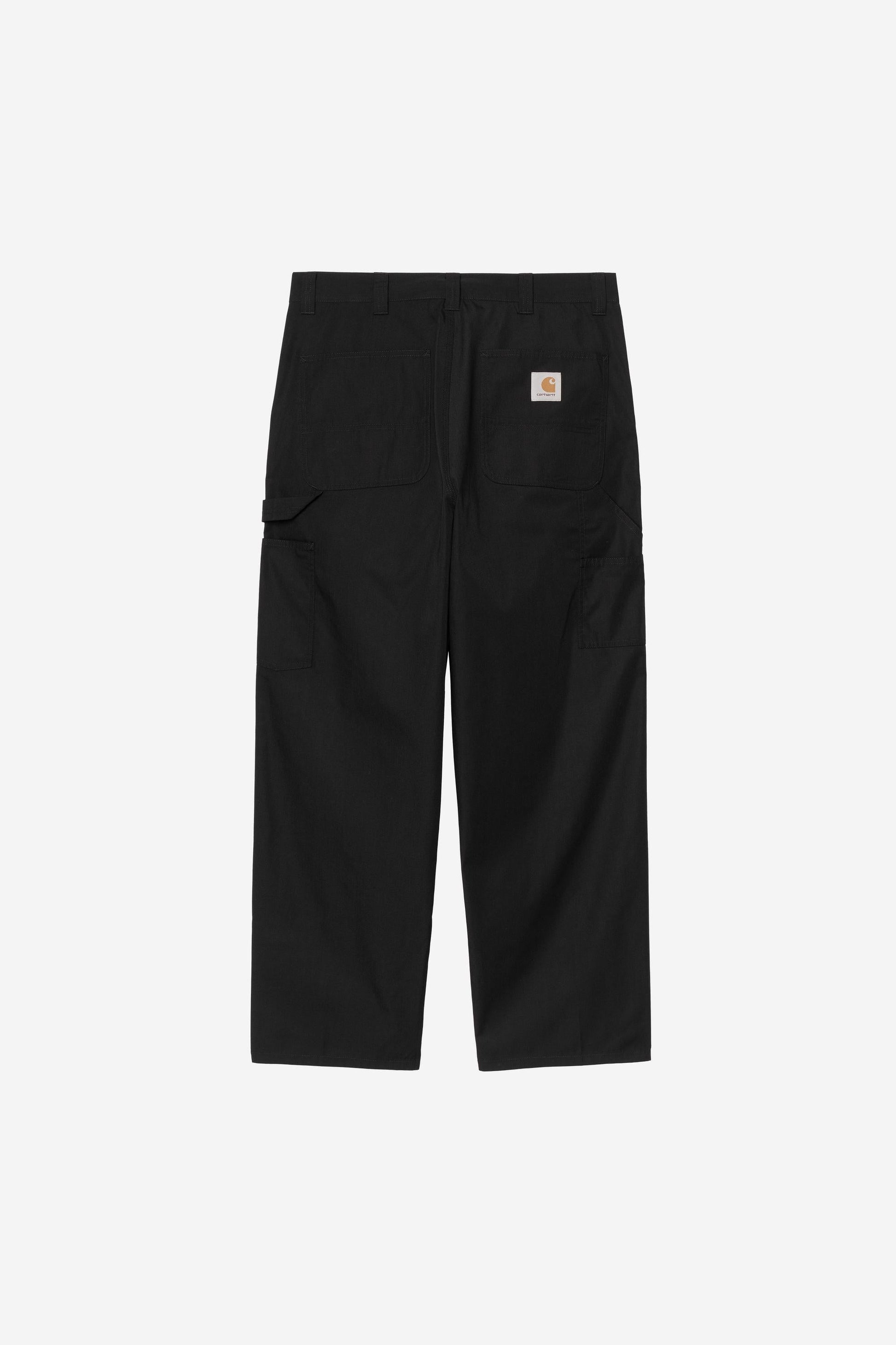 Postal Single Knee Pant Black