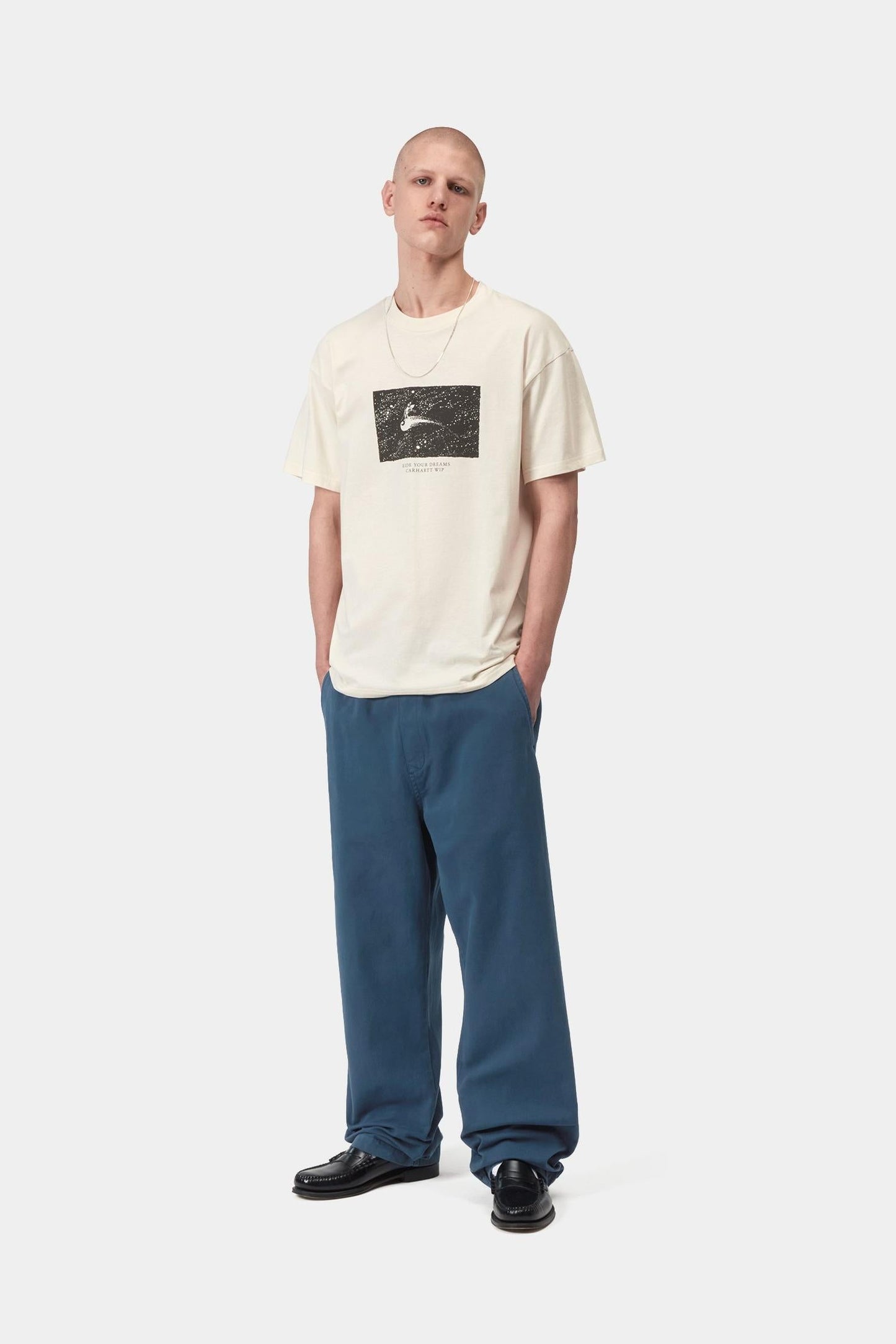 Floyde Pant Blue River (Garment Dyed)