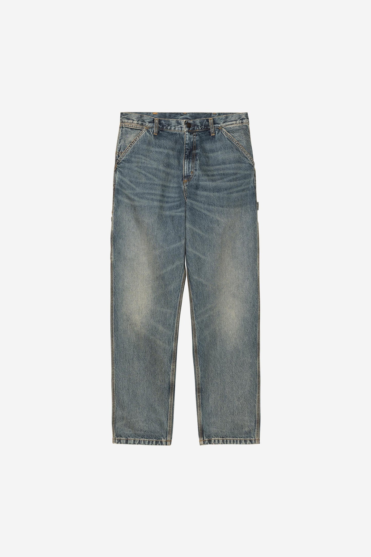 Single Knee Pant - Denim Blue (Worn Used Wash)