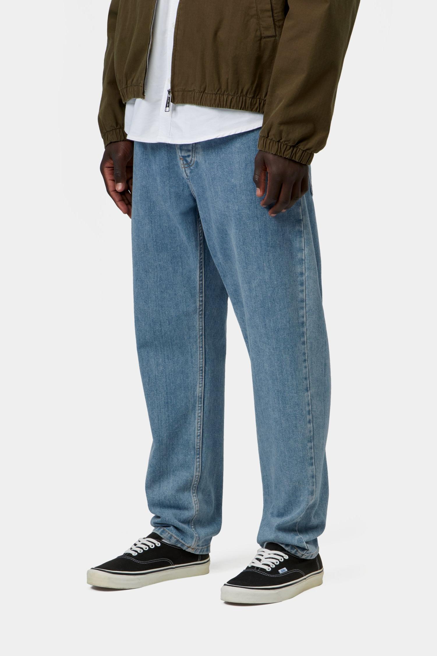Newel Pant Blue (Stone Bleached)