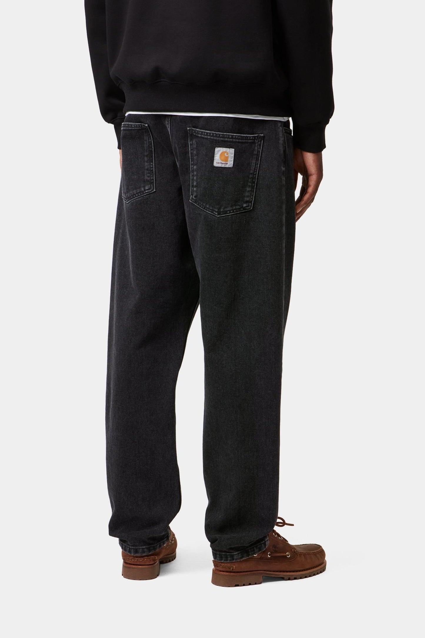 Newel Pant Black (Stone Washed)