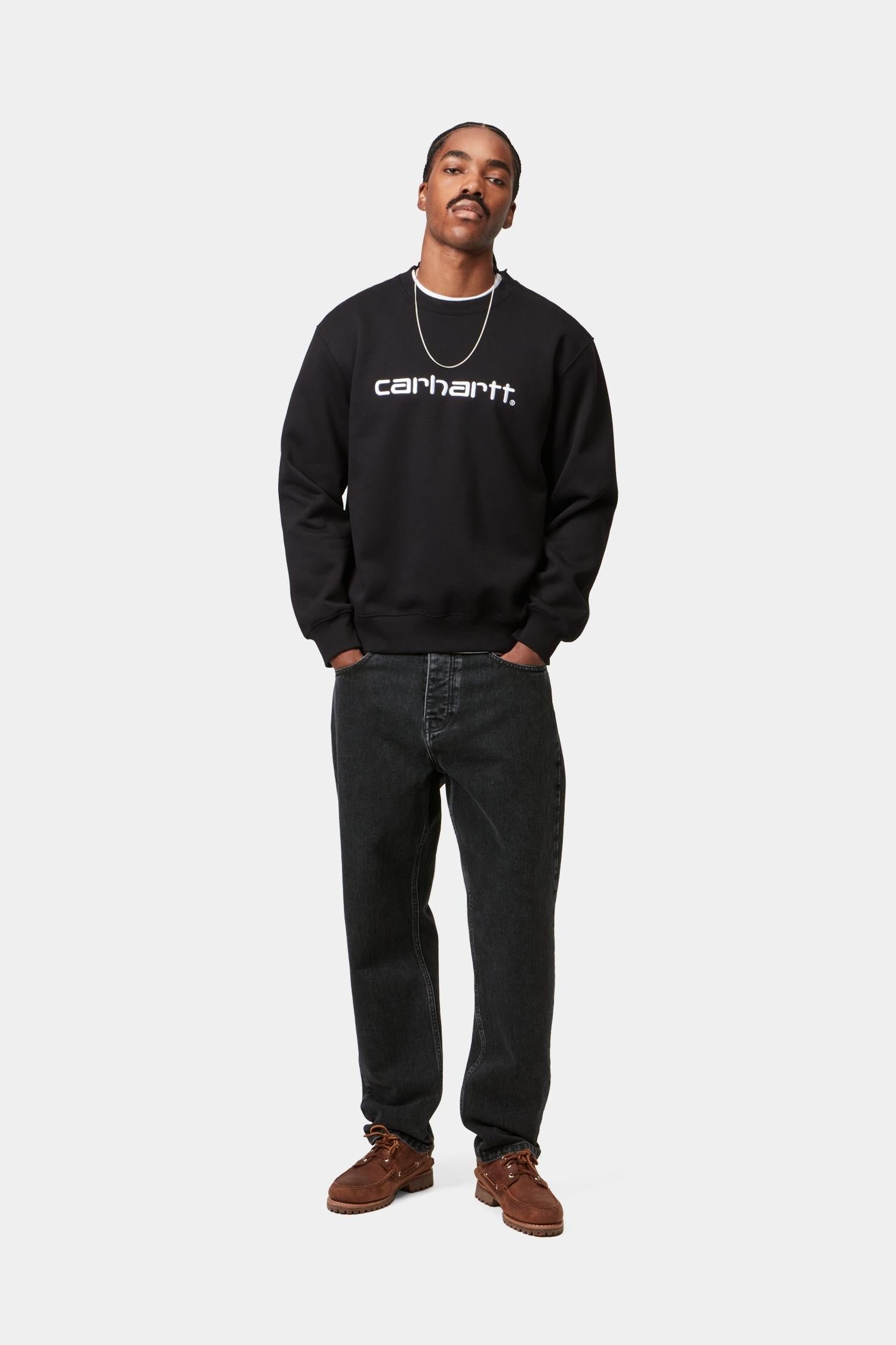Newel Pant Black (Stone Washed)