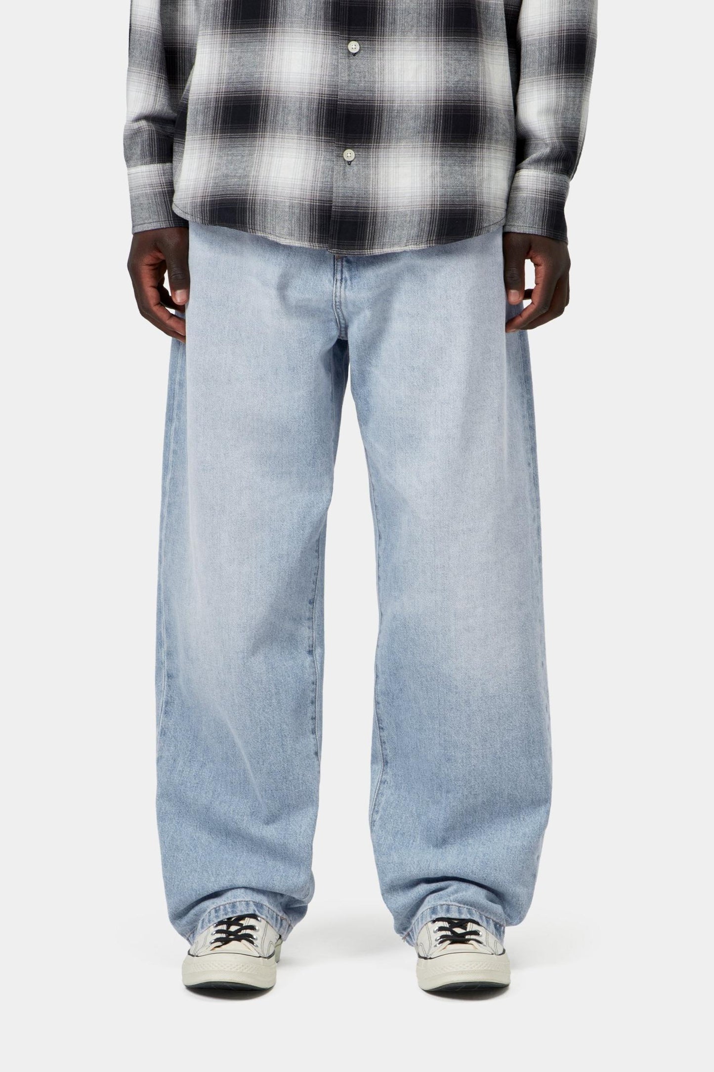 Landon Pant Blue (Heavy Worn Bleached)