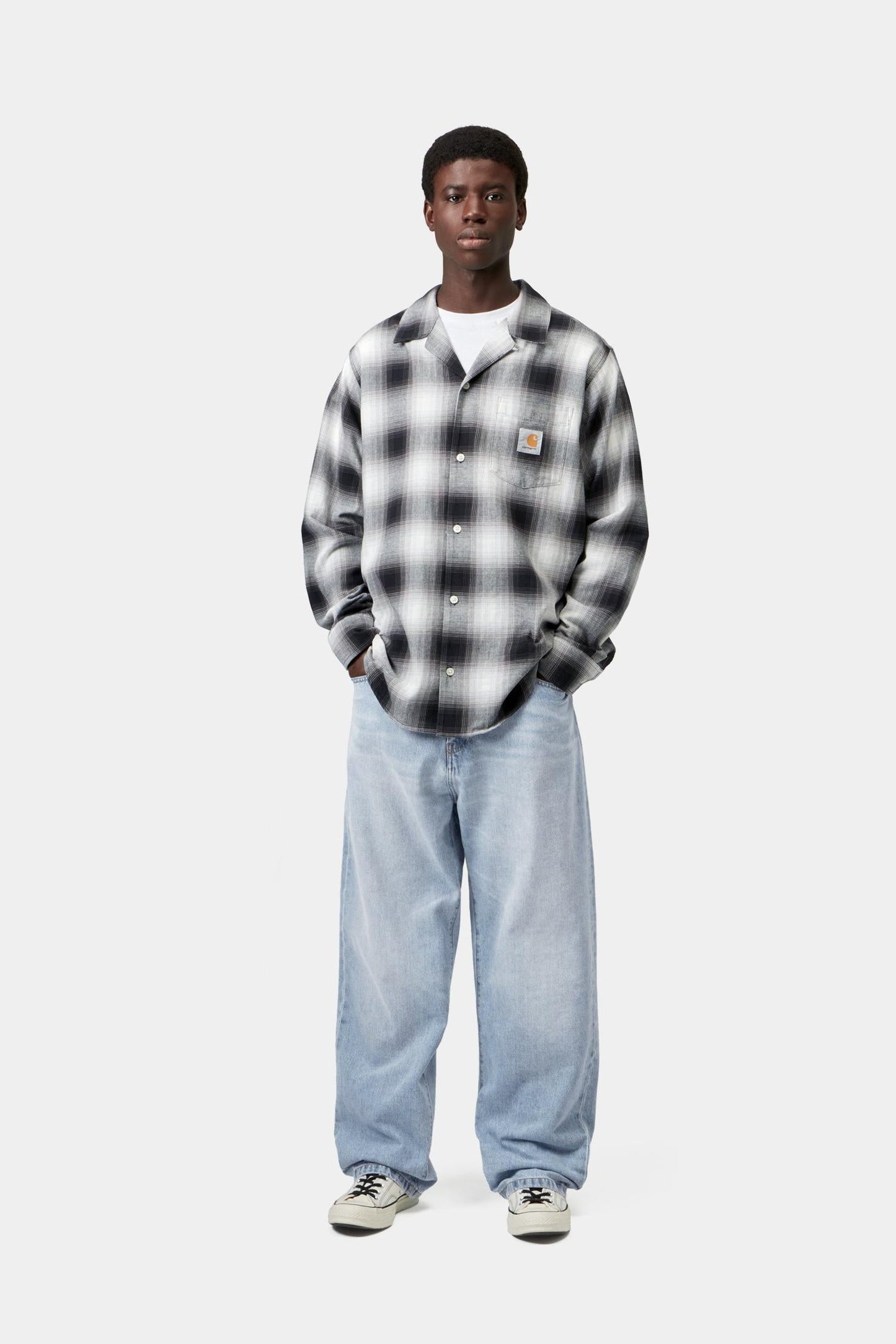 Landon Pant Blue (Heavy Worn Bleached)
