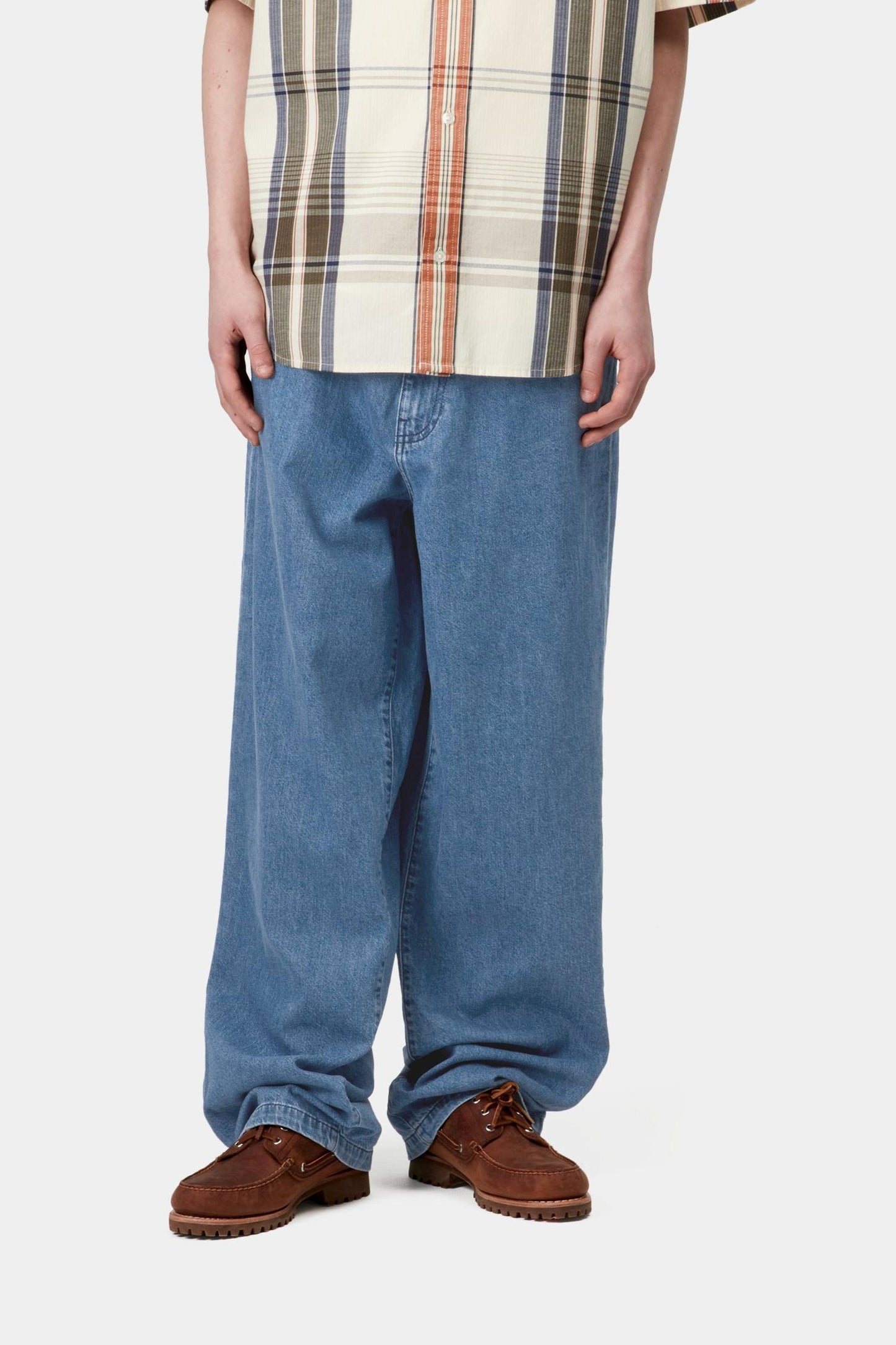 Lucas Pant Blue (Stone Washed)