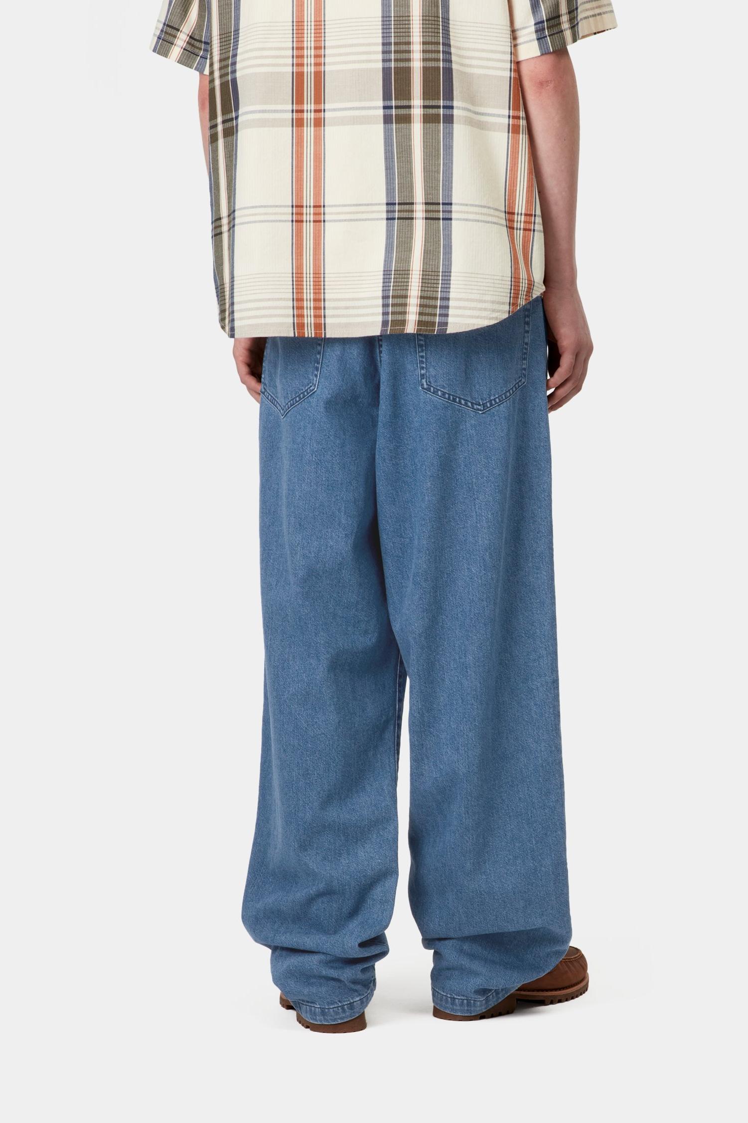 Lucas Pant Blue (Stone Washed)
