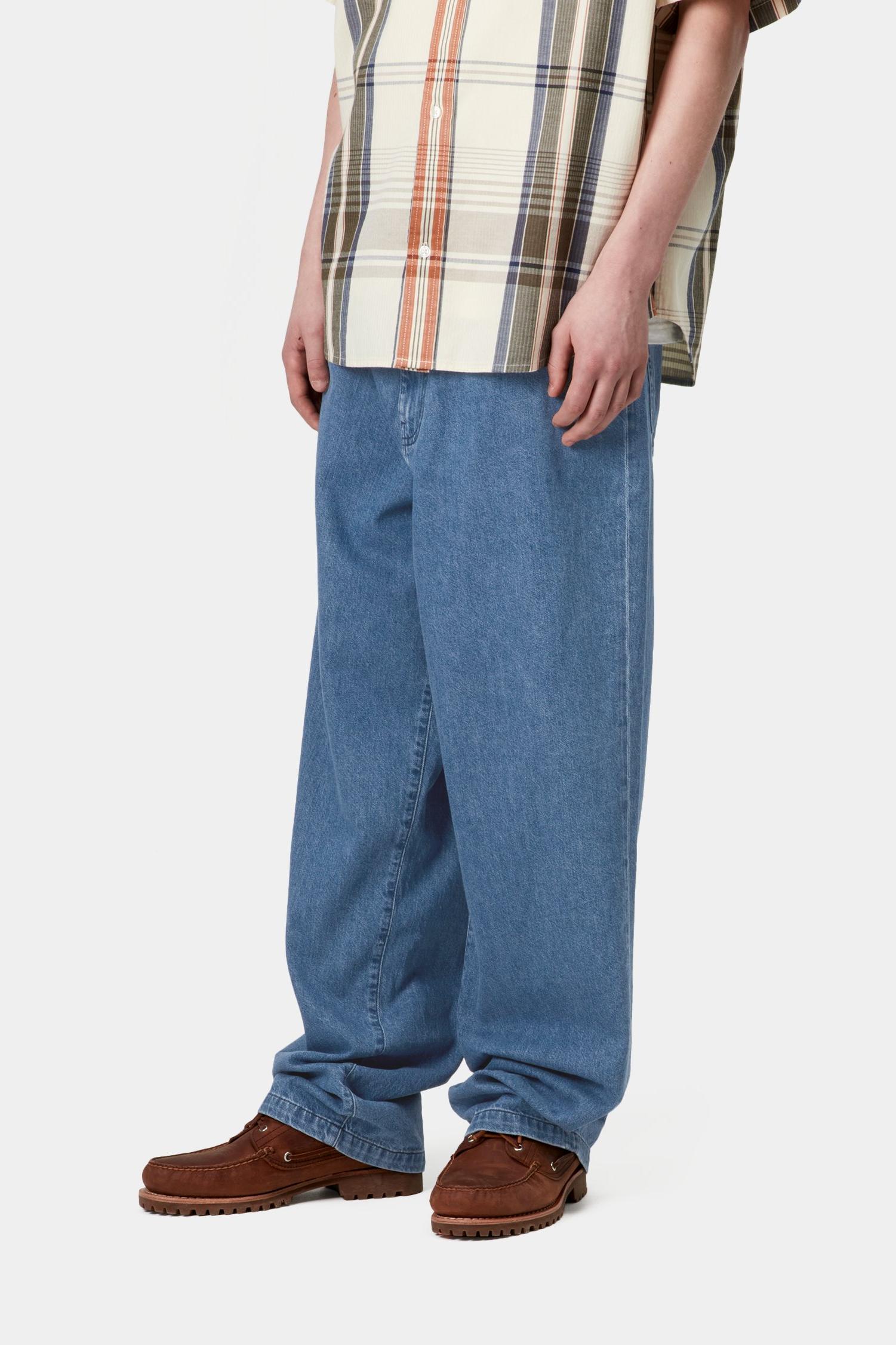 Lucas Pant Blue (Stone Washed)