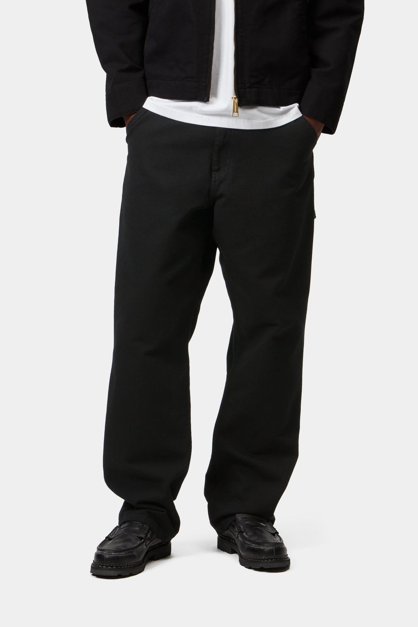 Single Knee Pant Black