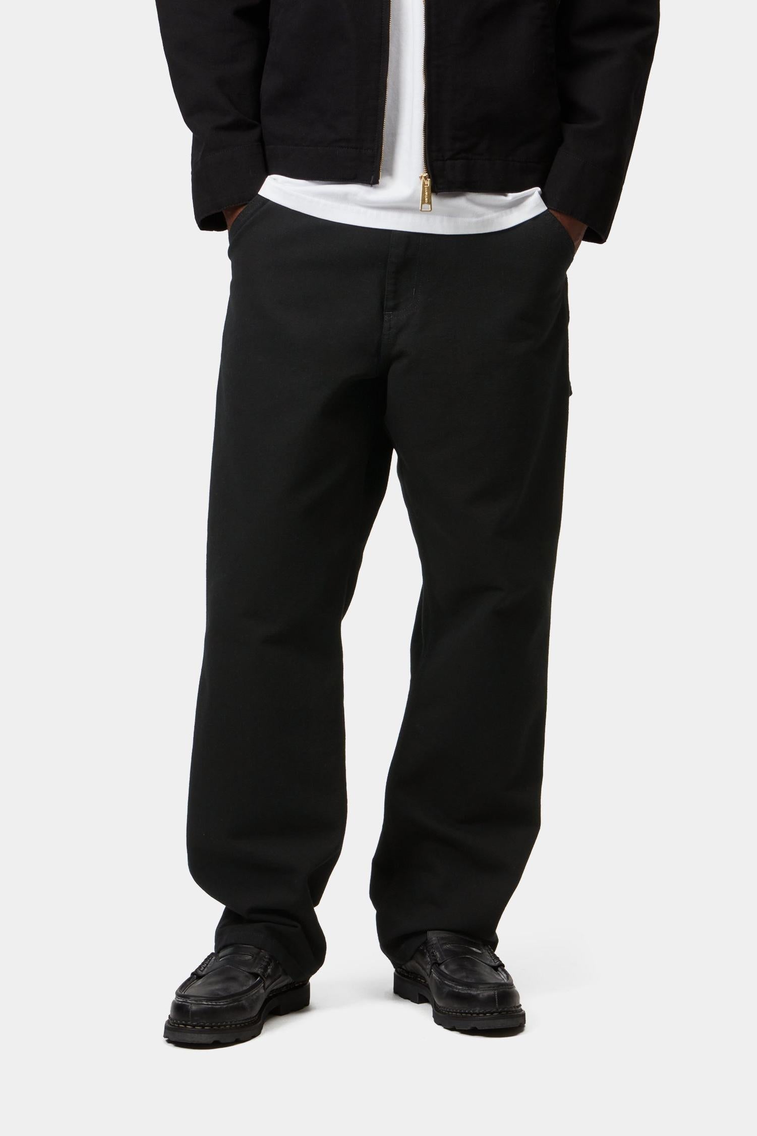Single Knee Pant Black