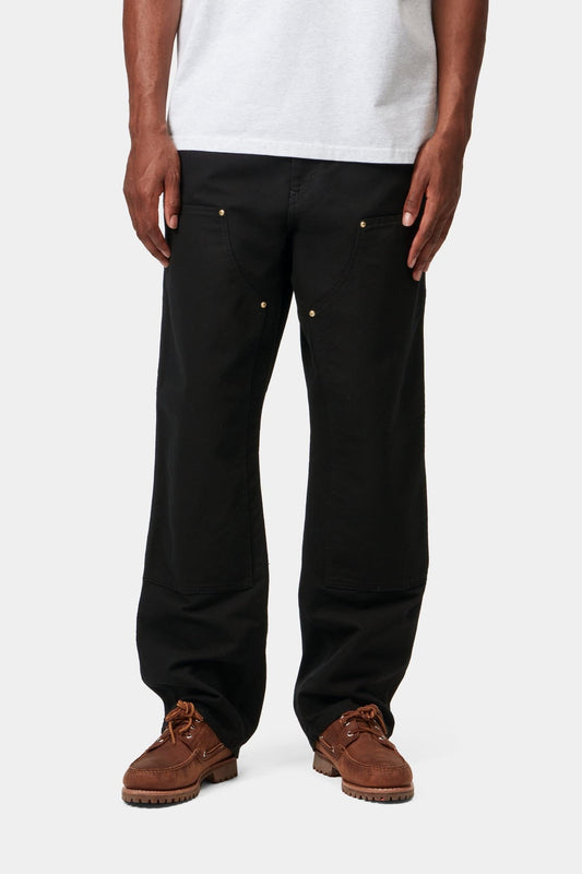 Double Knee Pant Black