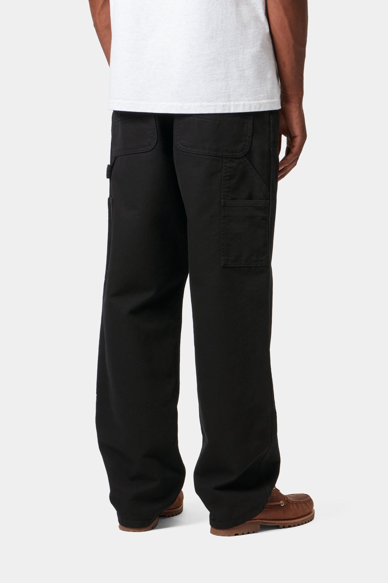 Double Knee Pant Black