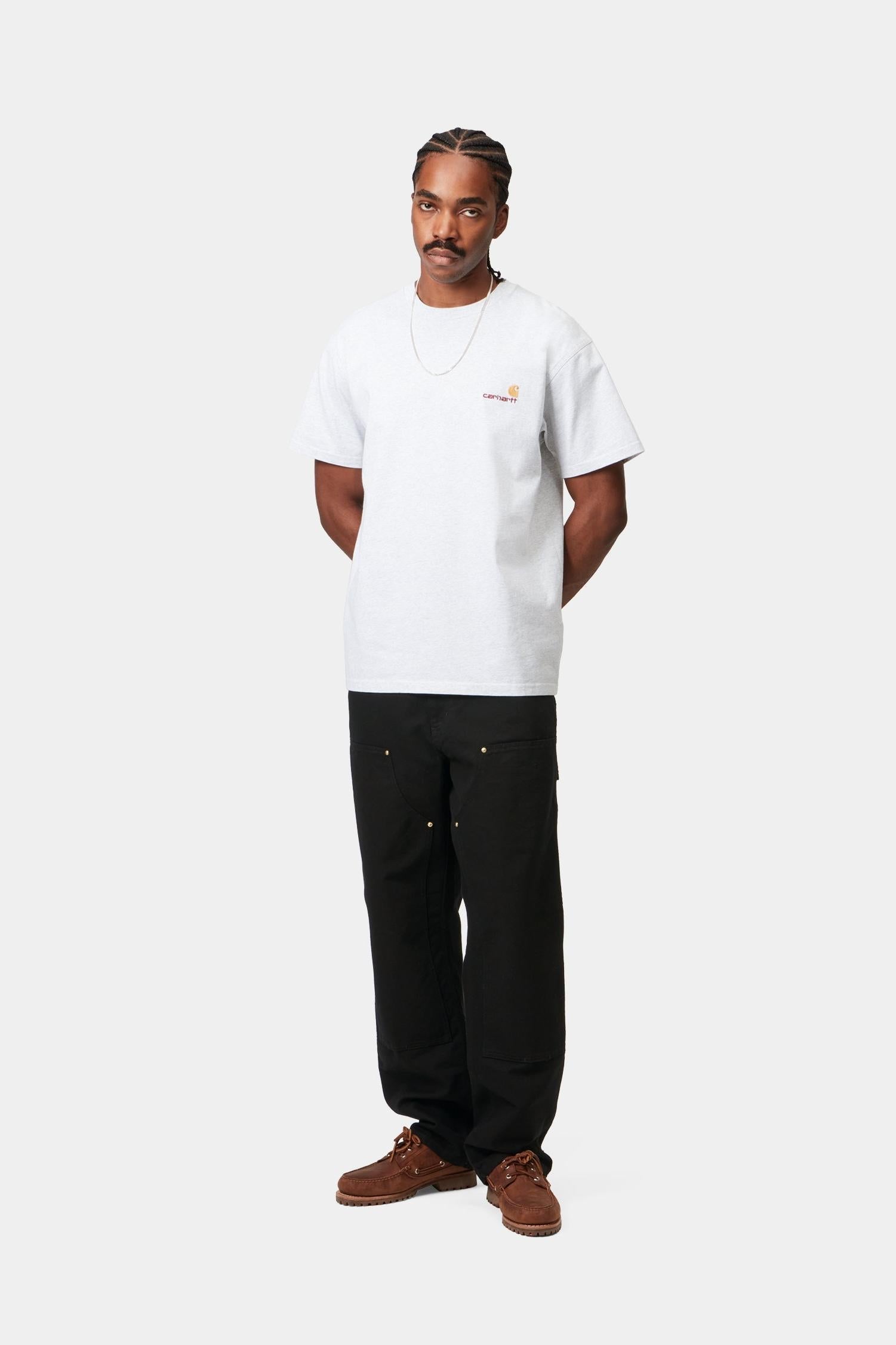 Double Knee Pant Black