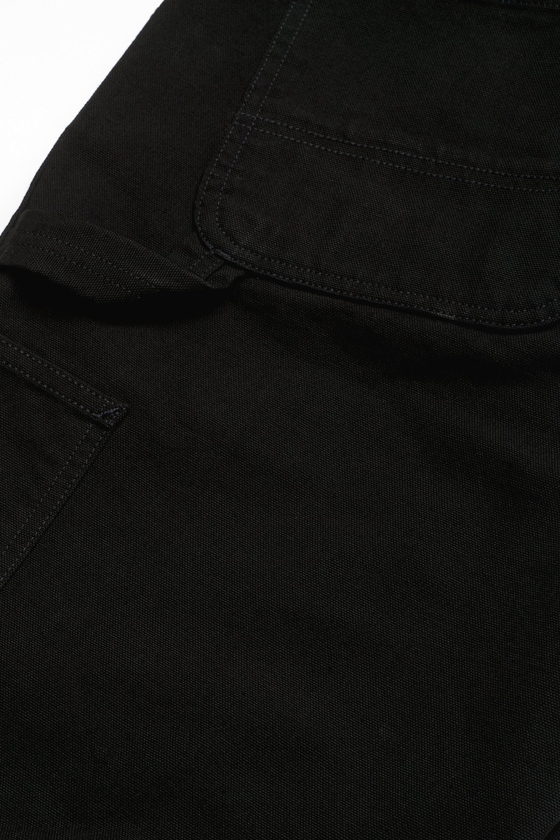 Double Knee Pant Black