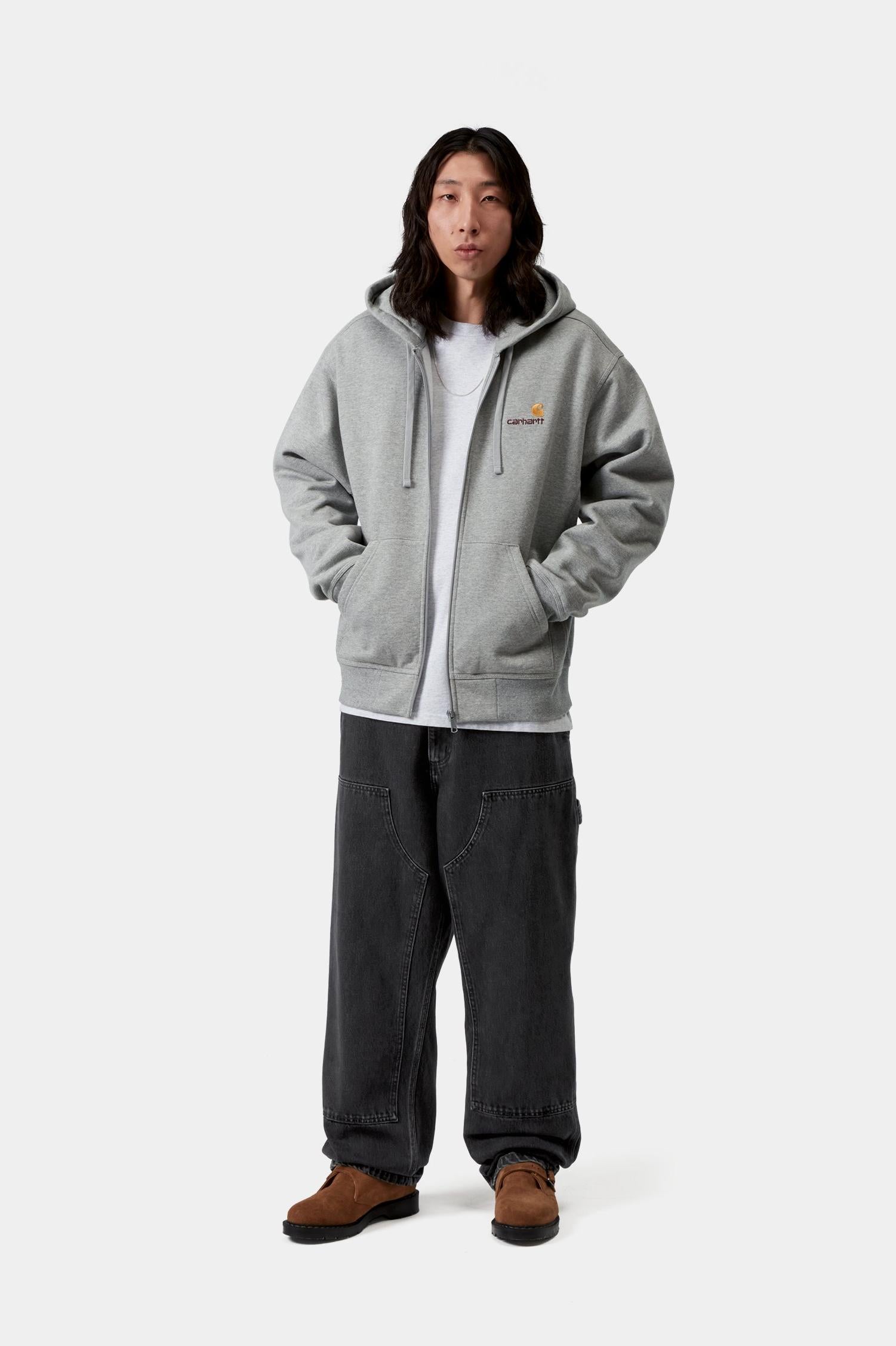 Double Knee Pant - Denim Black (Stone Washed)