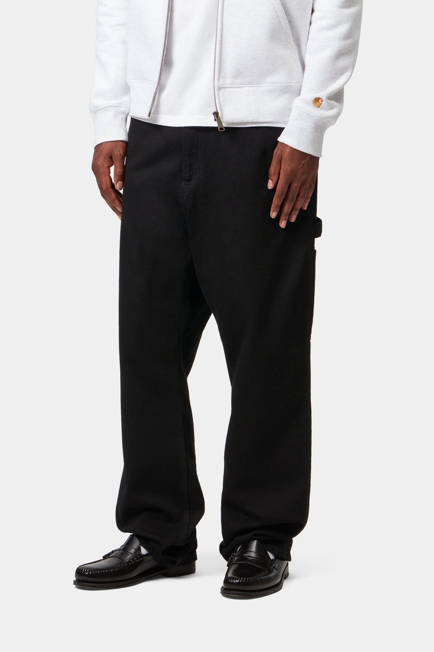 Single Knee Pant - Denim Black