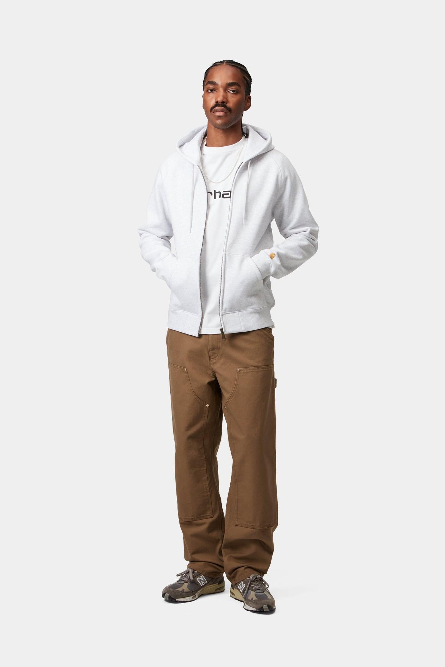Double Knee Pant Hamilton Brown