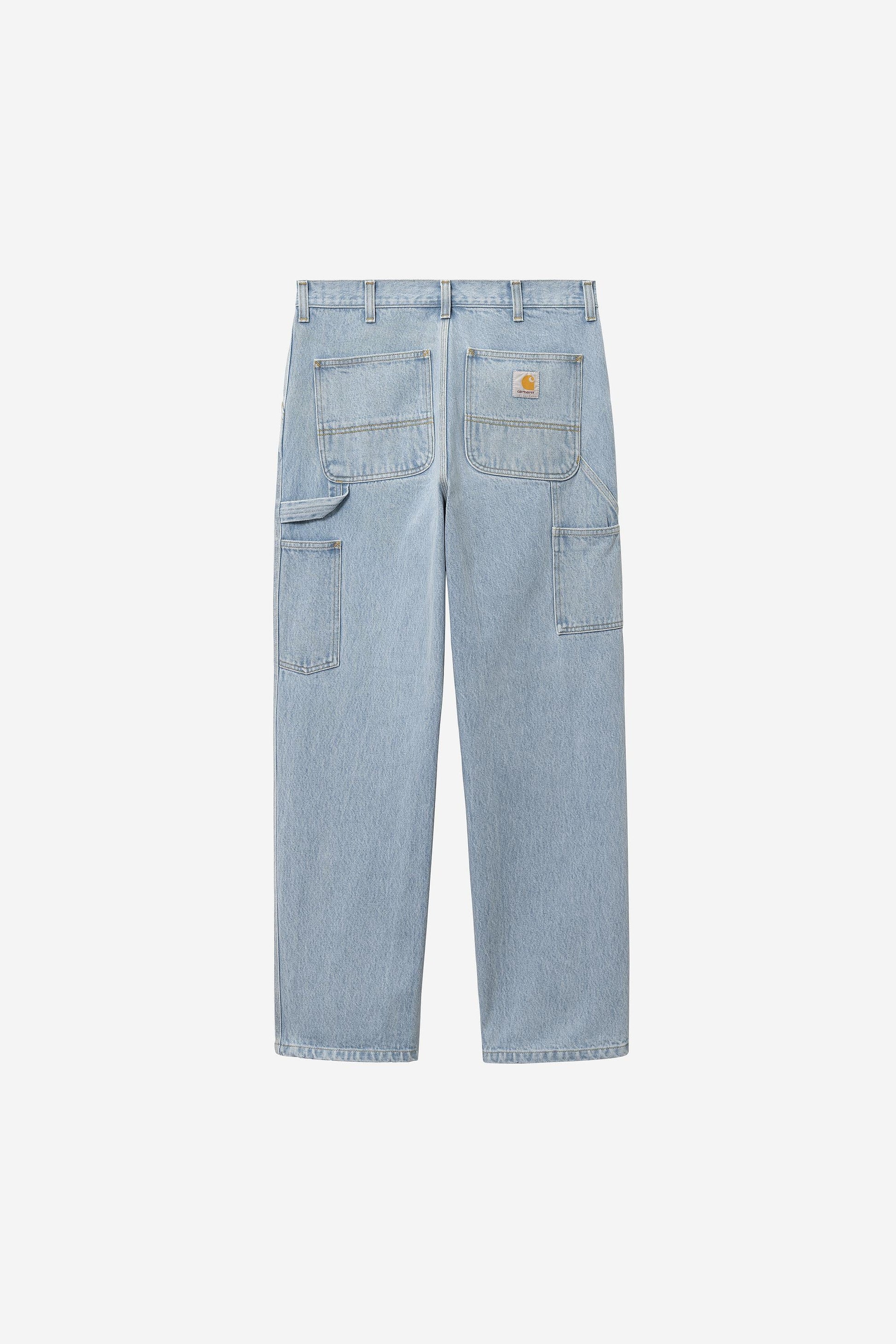 Single Knee Pant - Denim Blue (Heavy Stone Bleached)