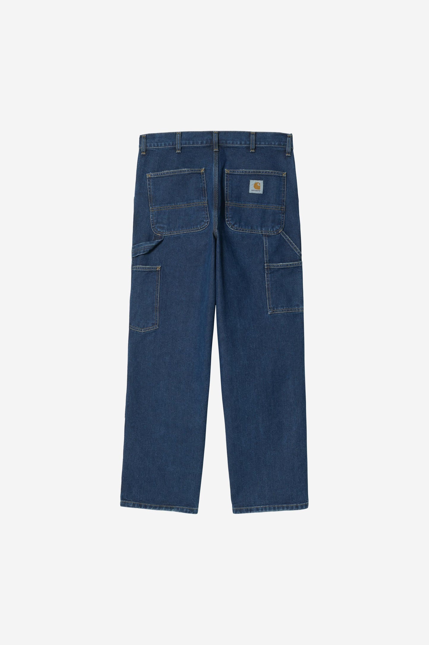 Double Knee Pant - Denim Blue (Stone Washed)