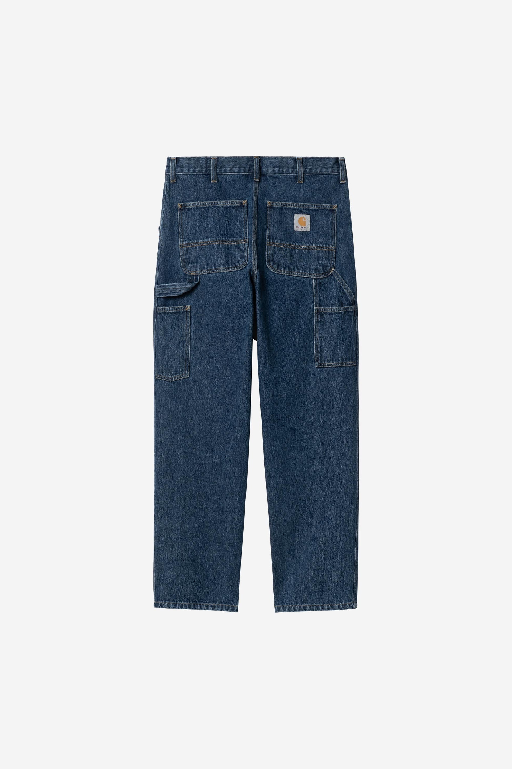 Single Knee Pant - Denim Blue (Stone Washed)