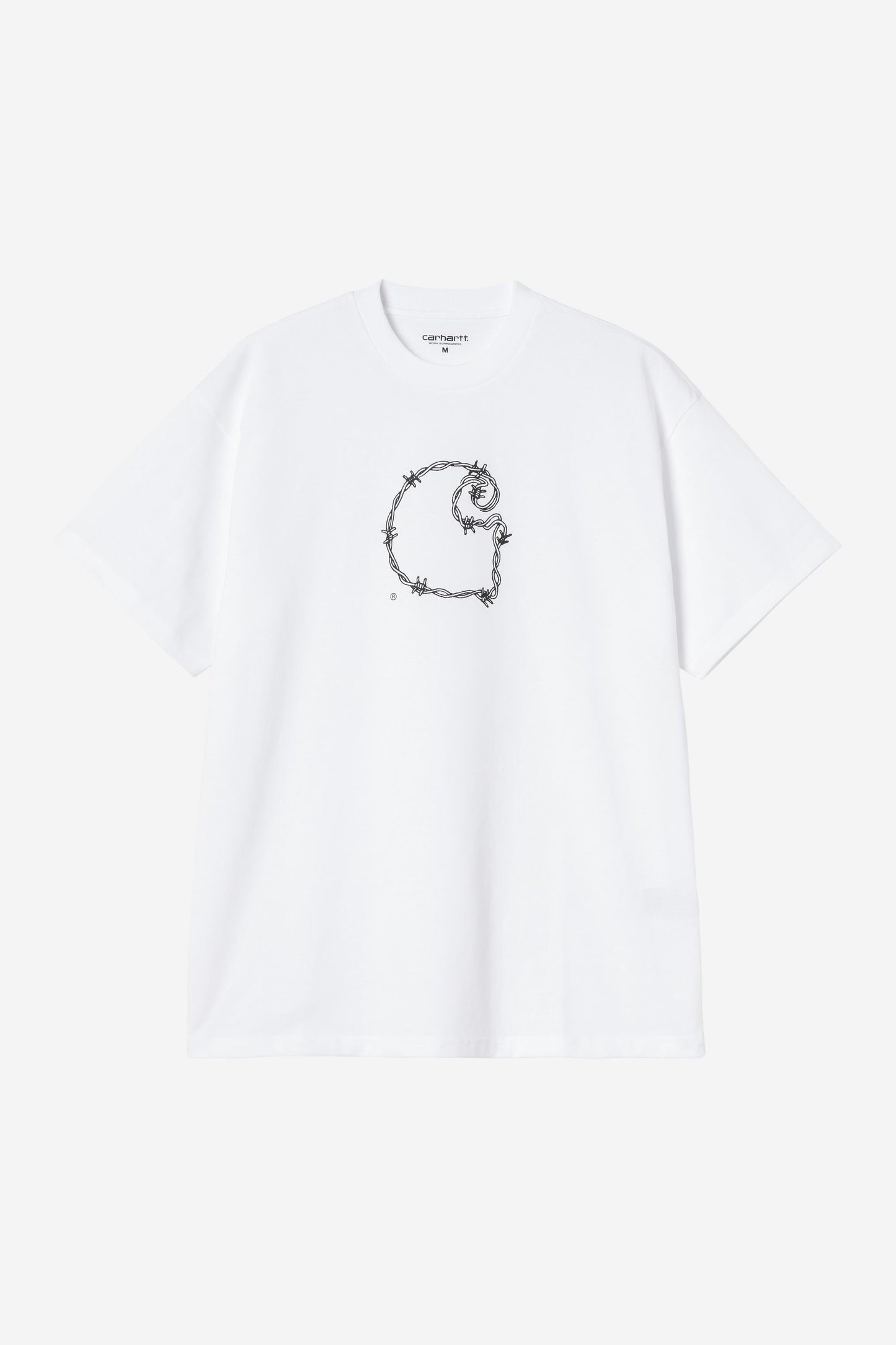 Barbwire C T-Shirt White